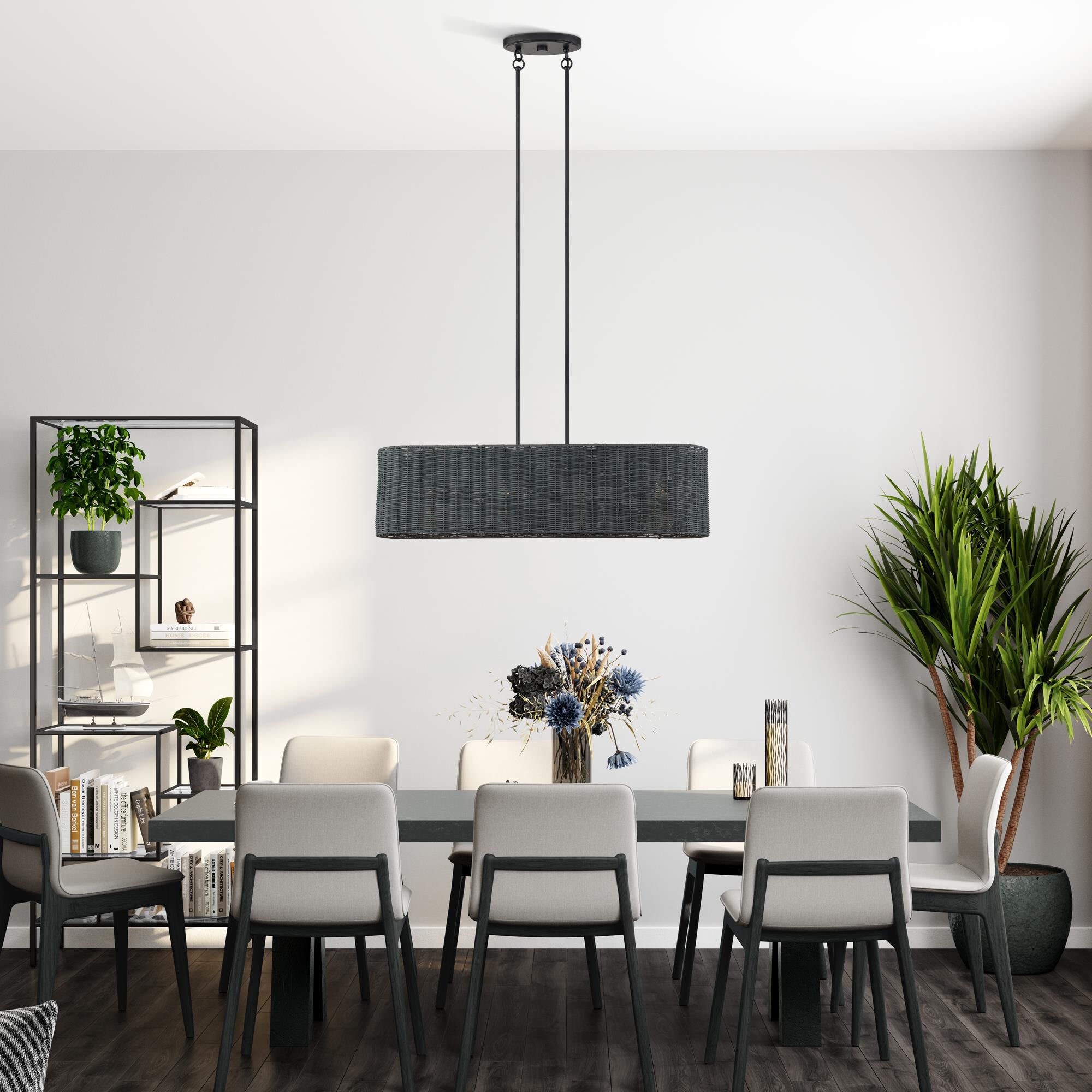 Weavington 36 Inch Linear Suspension Light by Livex Lighting