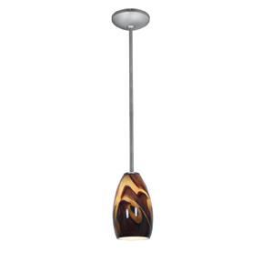 Champagne 9 Inch Mini Pendant by Access Lighting