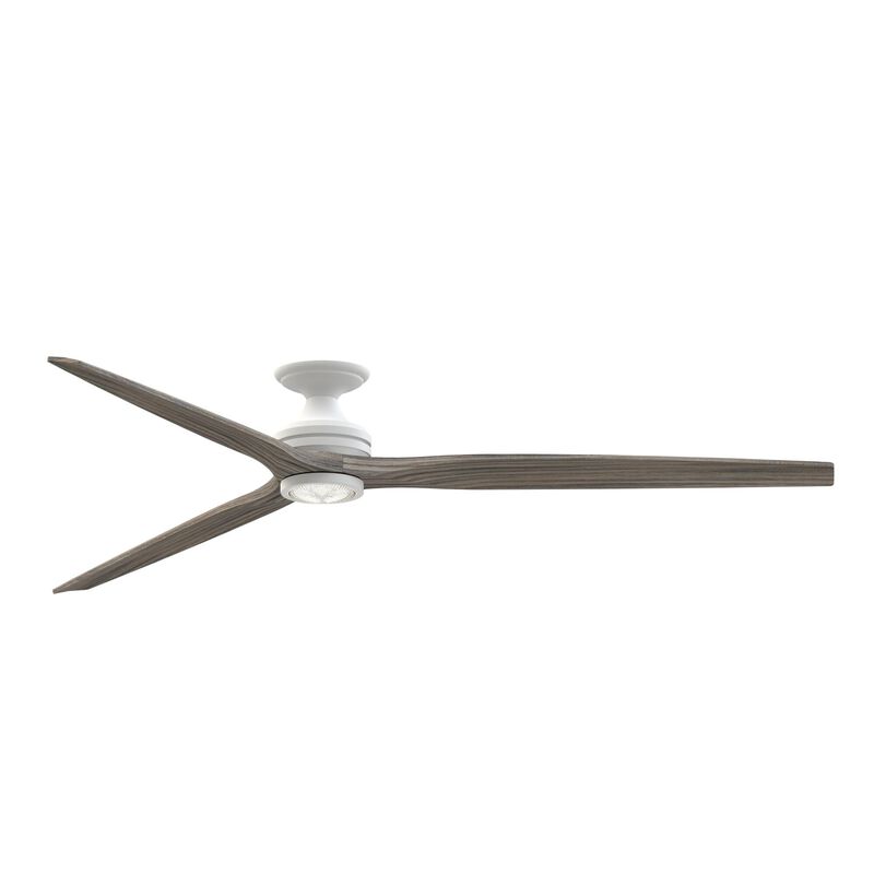 Spitfire 84 Inch Flush Mount Fan with Light Kit by Fanimation