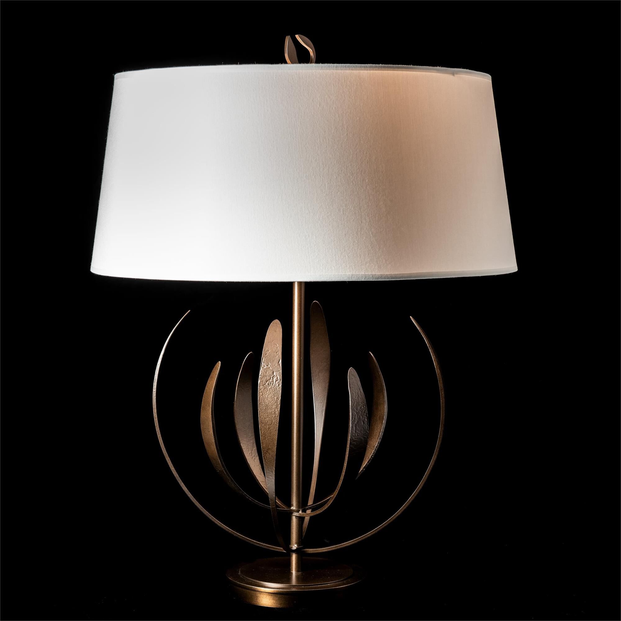 Shown in Bronze finish and Natural Anna shade
