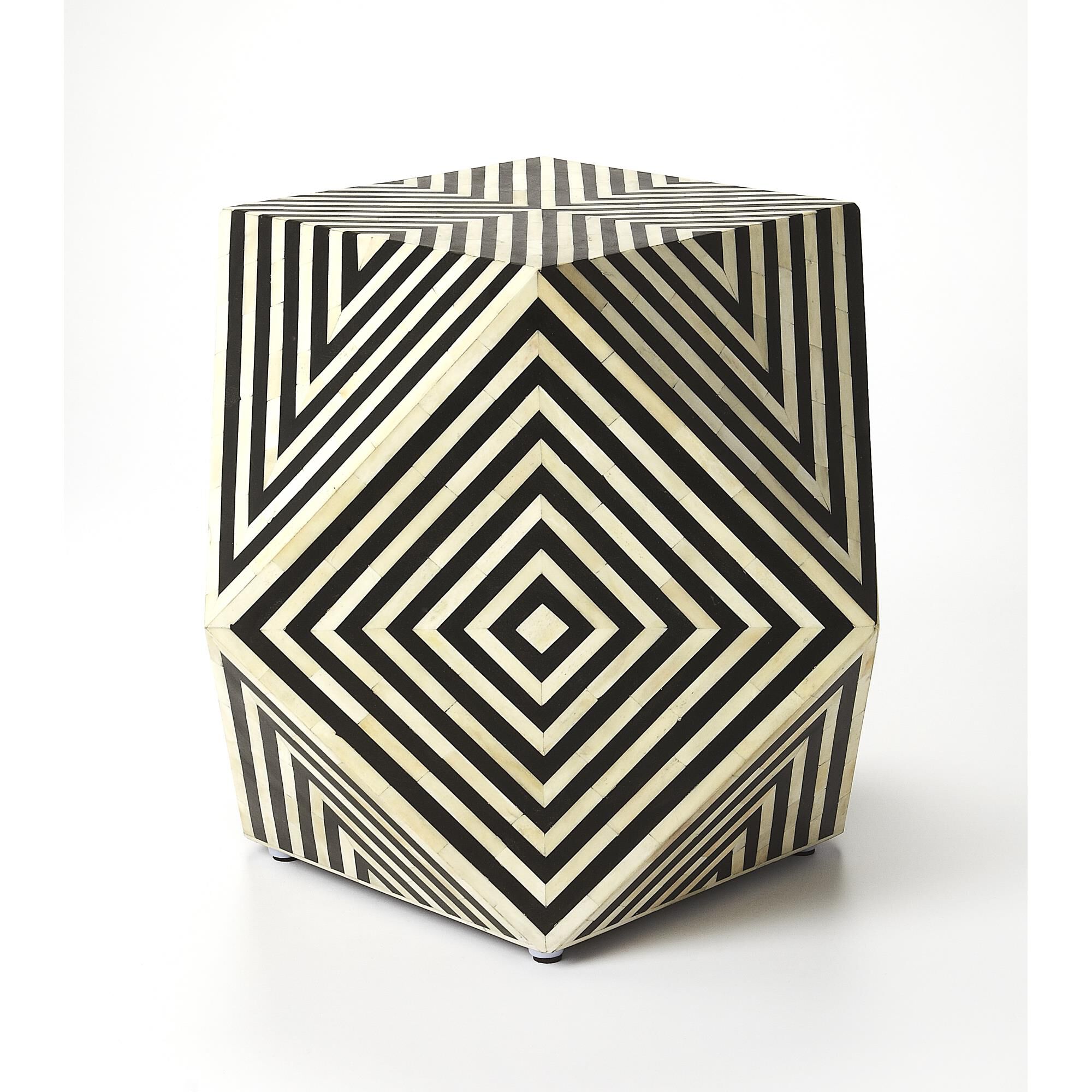 Bone Inlay Accent Table by Butler Specialty Company