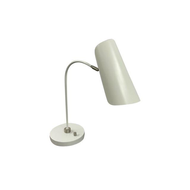Shown in White and Satin Nickel finish and Metal shade