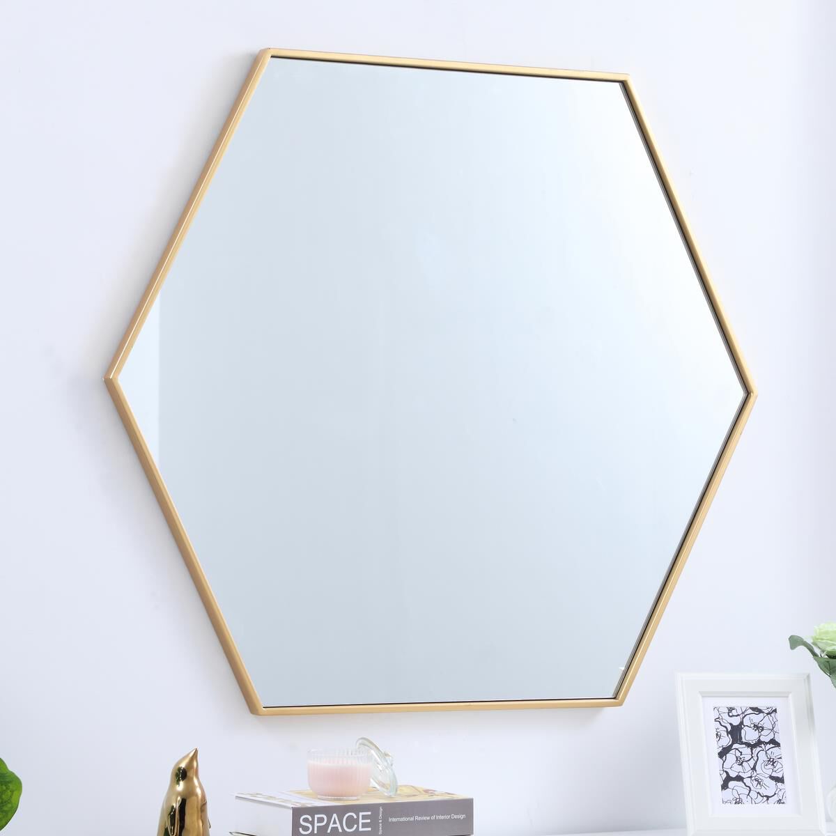 Shown in Brass finish