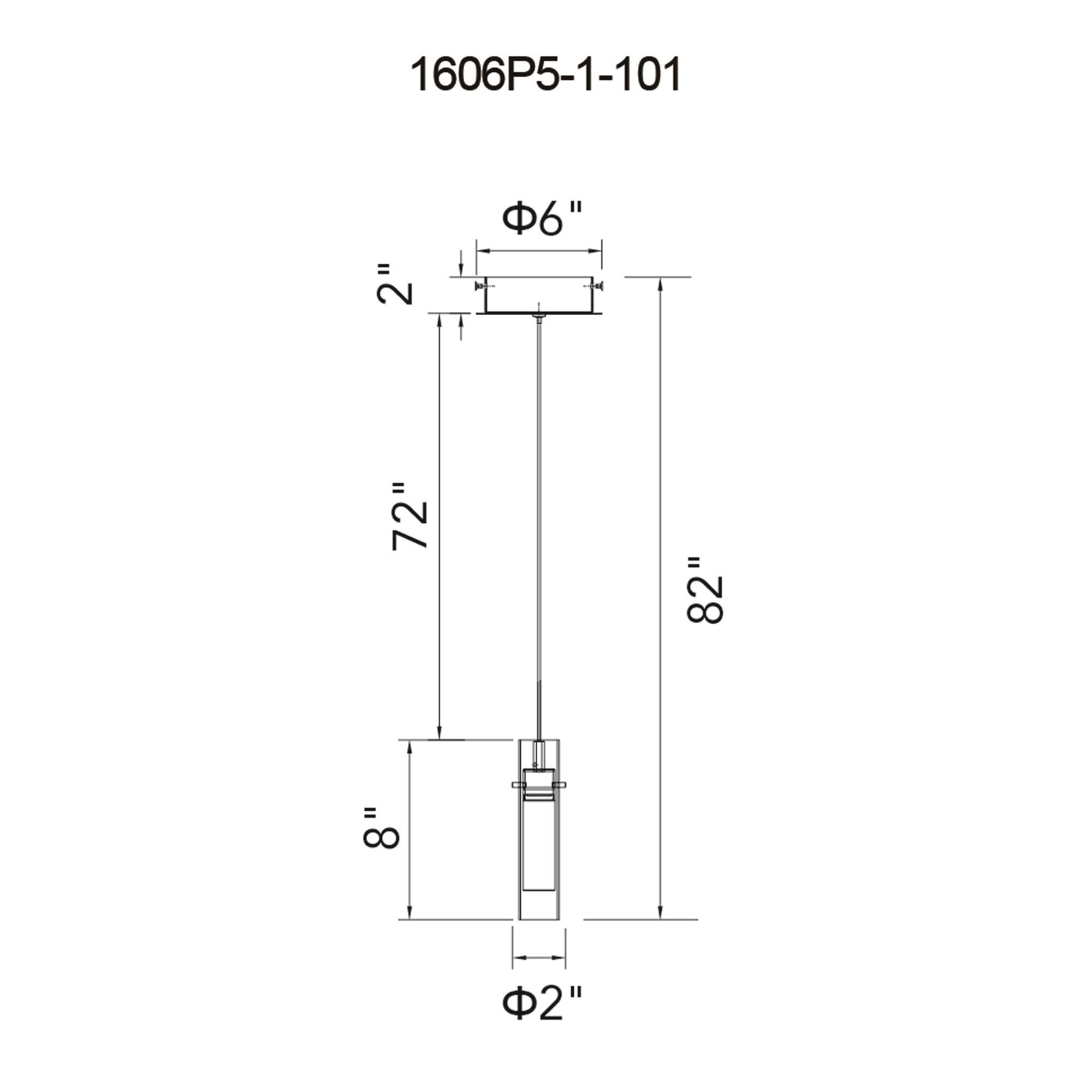 CWI Lighting Olinda 2 Inch LED Mini Pendant