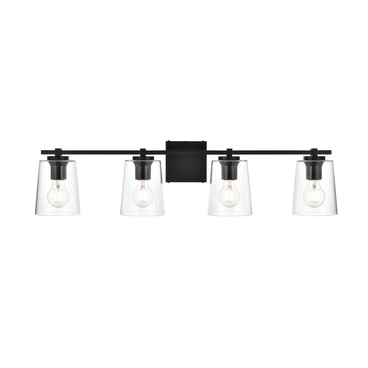 Kacey 33 Inch 4 Light Bath Vanity Light by Elegant Lighting