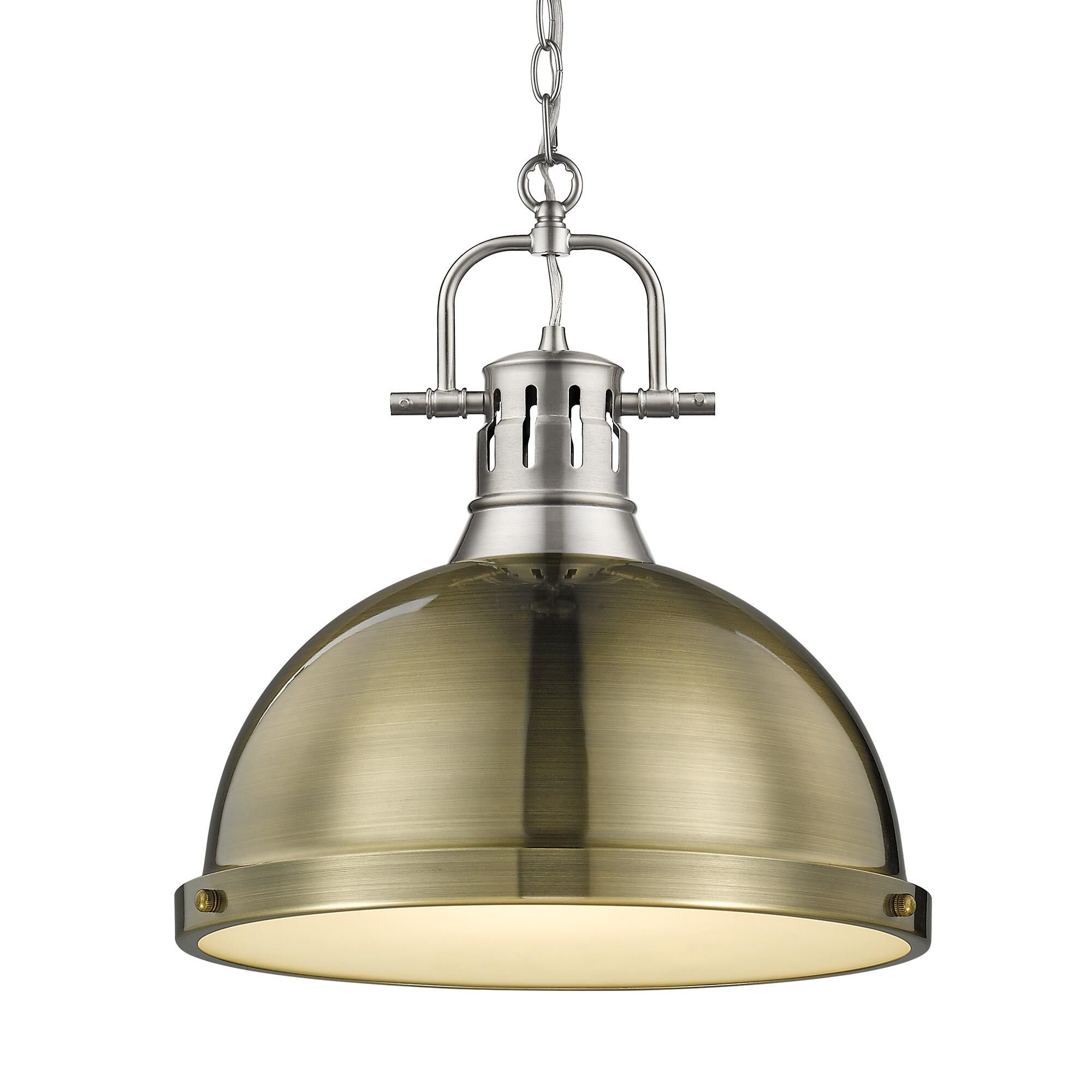 Duncan 14 Inch Large Pendant by Golden Lighting
