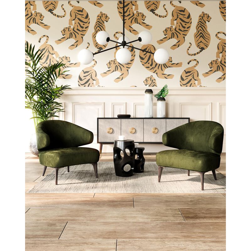 Cassia 40 Inch Chandelier by Alora Mood