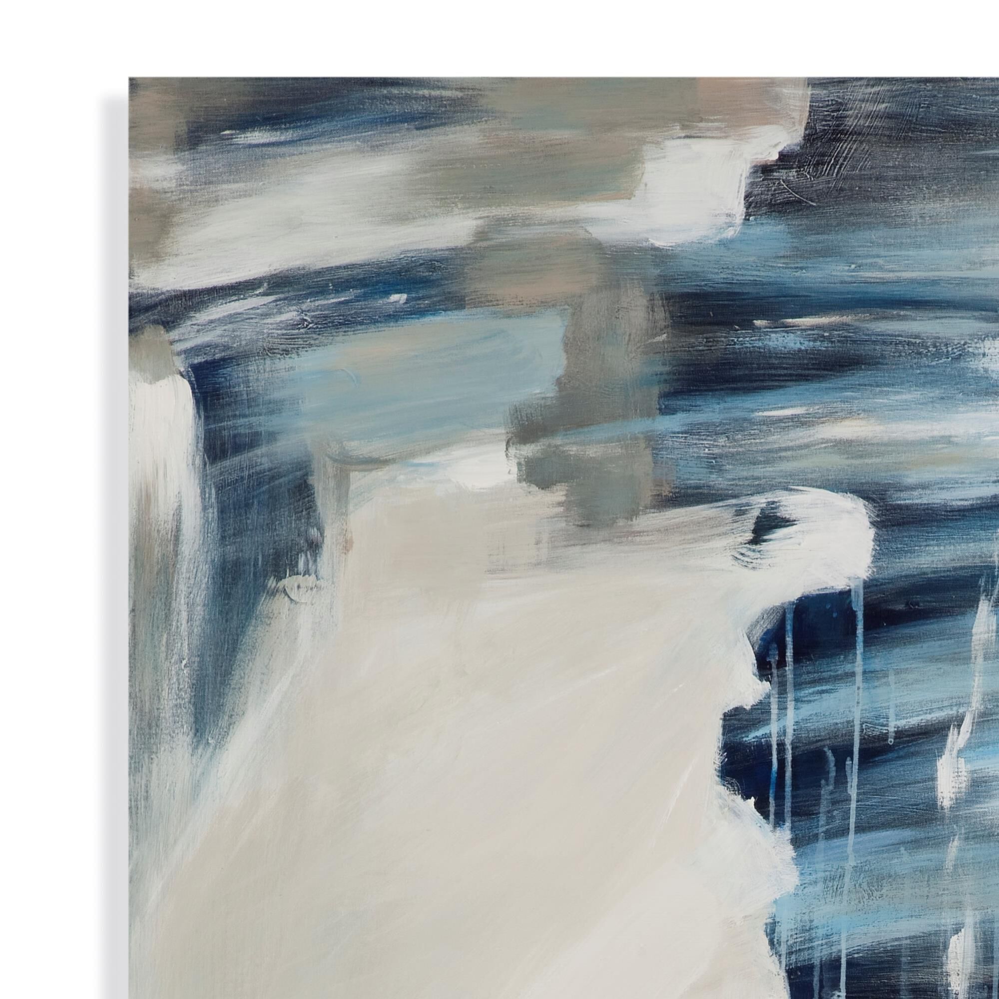 Blue Theory 40 Inch Painting by Bassett Mirror Company