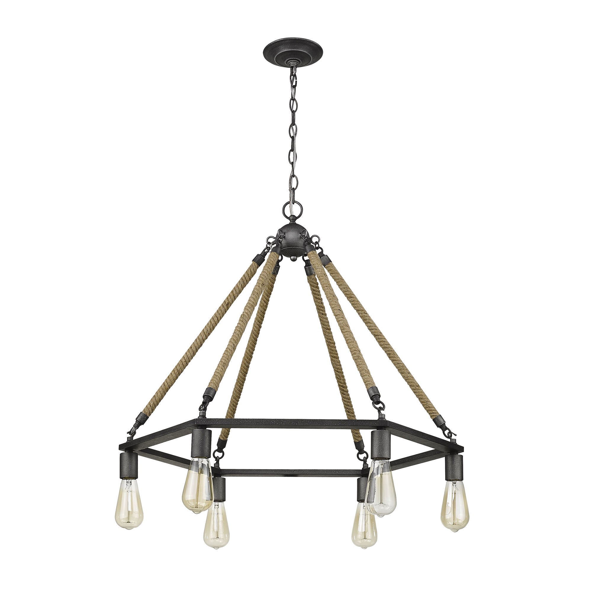 Shown in Antique Gray finish and -- glass and -- shade