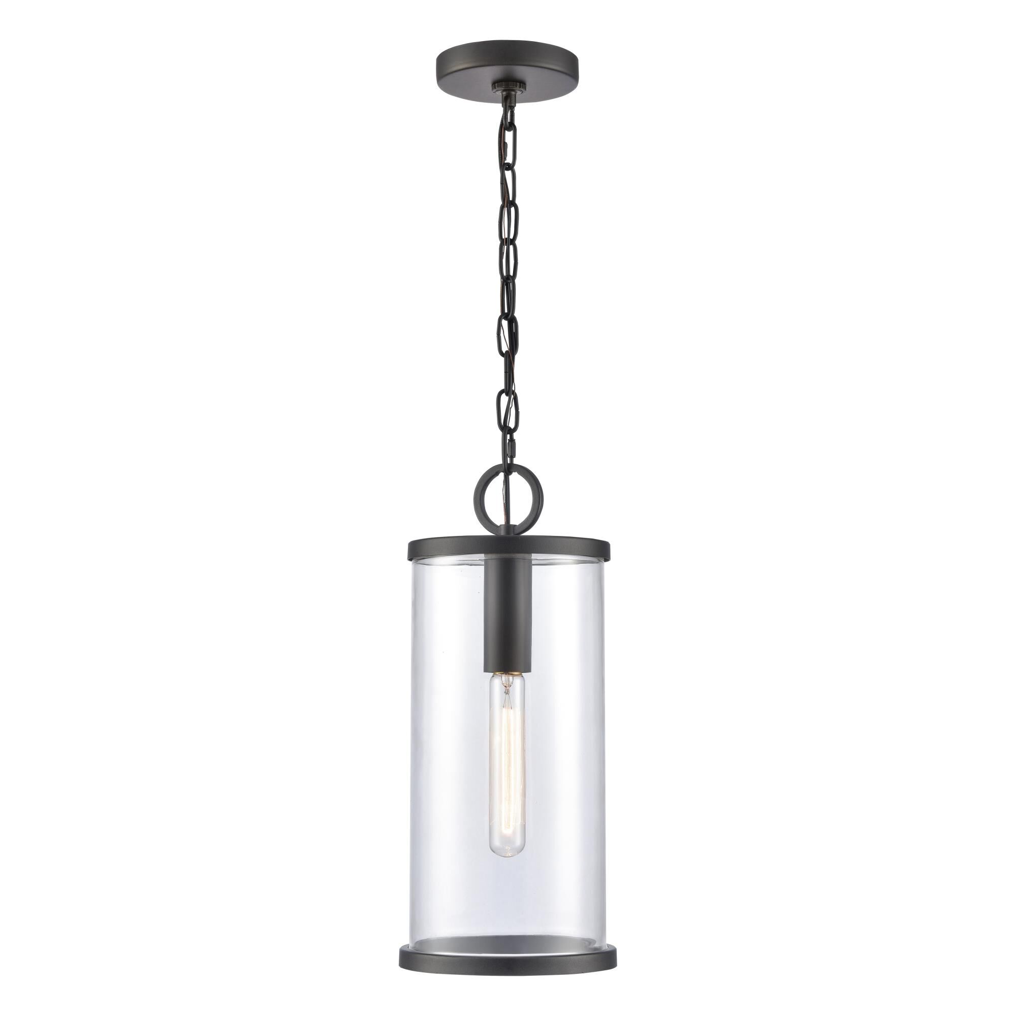 ELK Lighting Hopkins 17 Inch Tall Outdoor Hanging Lantern