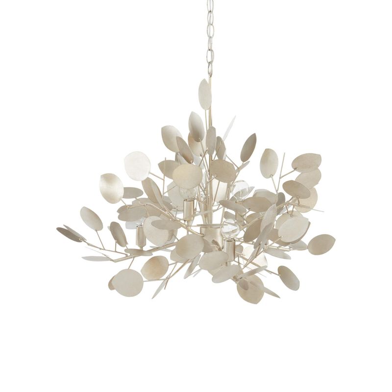 Lunaria 34 Inch Chandelier by Currey & Company