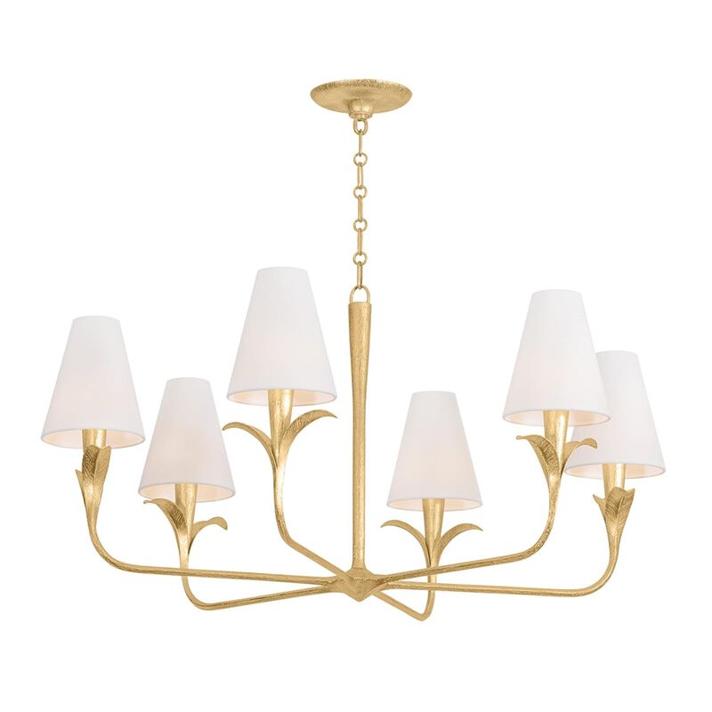 Quill 40 Inch Chandelier by Troy Lighting