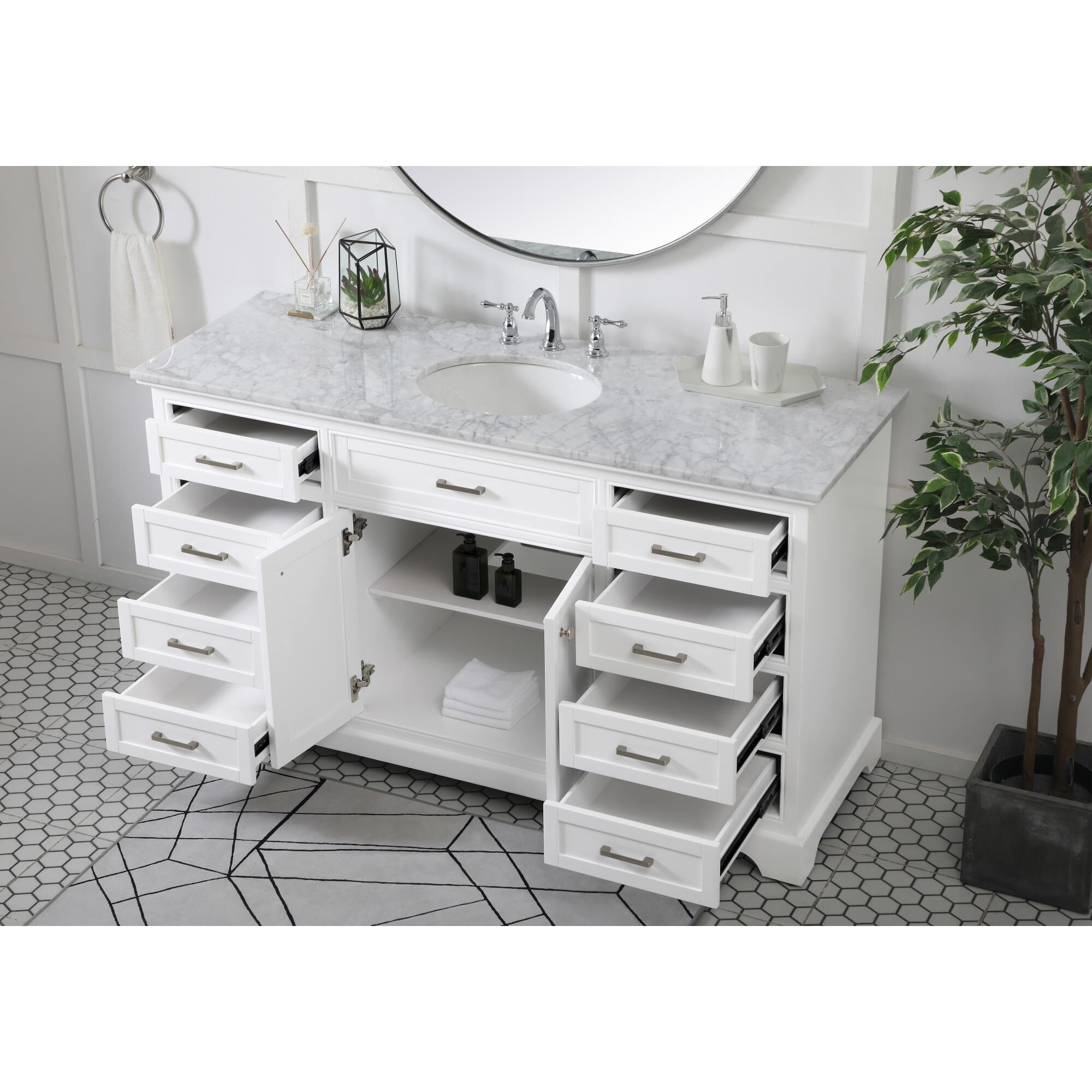 Americana Bath Vanity by Elegant Decor