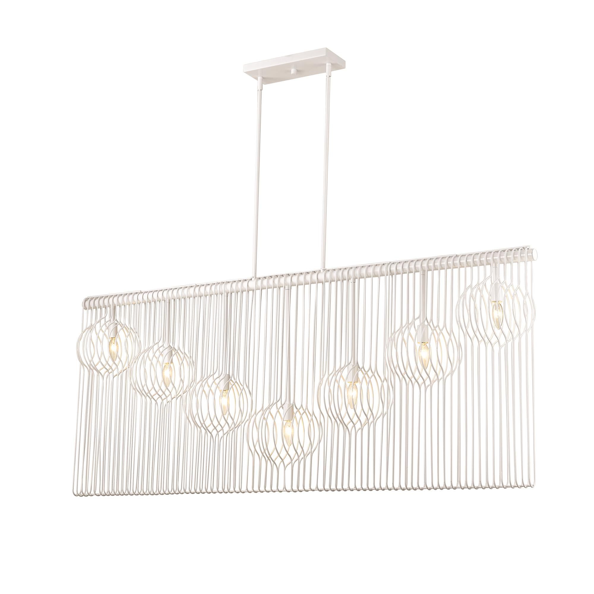 Contour 62 Inch 7 Light Linear Suspension Light by Z-Lite