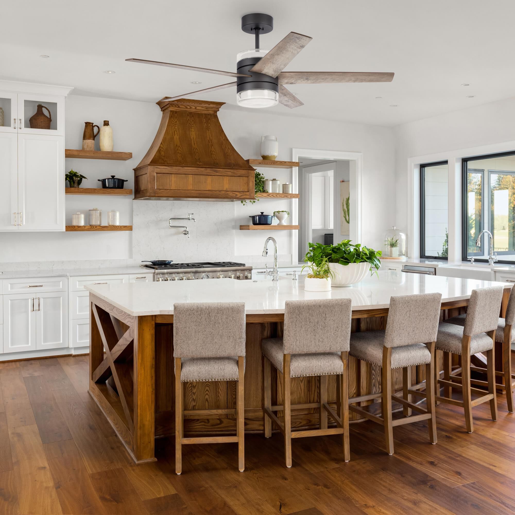 Lucere 52 Inch Ceiling Fan with Light Kit by Emerson