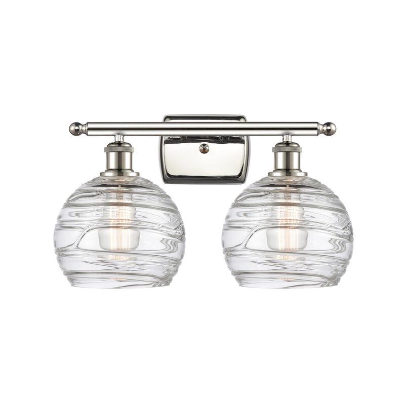 Bruno Marashlian Athens Deco Swirl 18 Inch Bath Vanity Light by Innovations Lighting