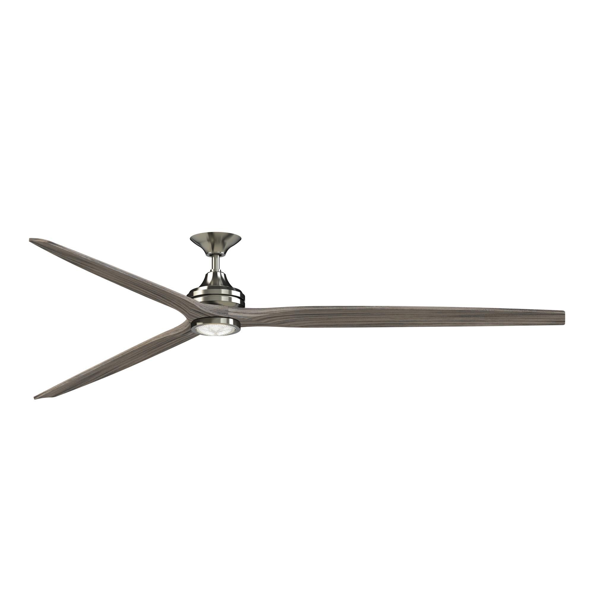 Shown in Brushed Nickel finish and Frosted Fresnel glass
