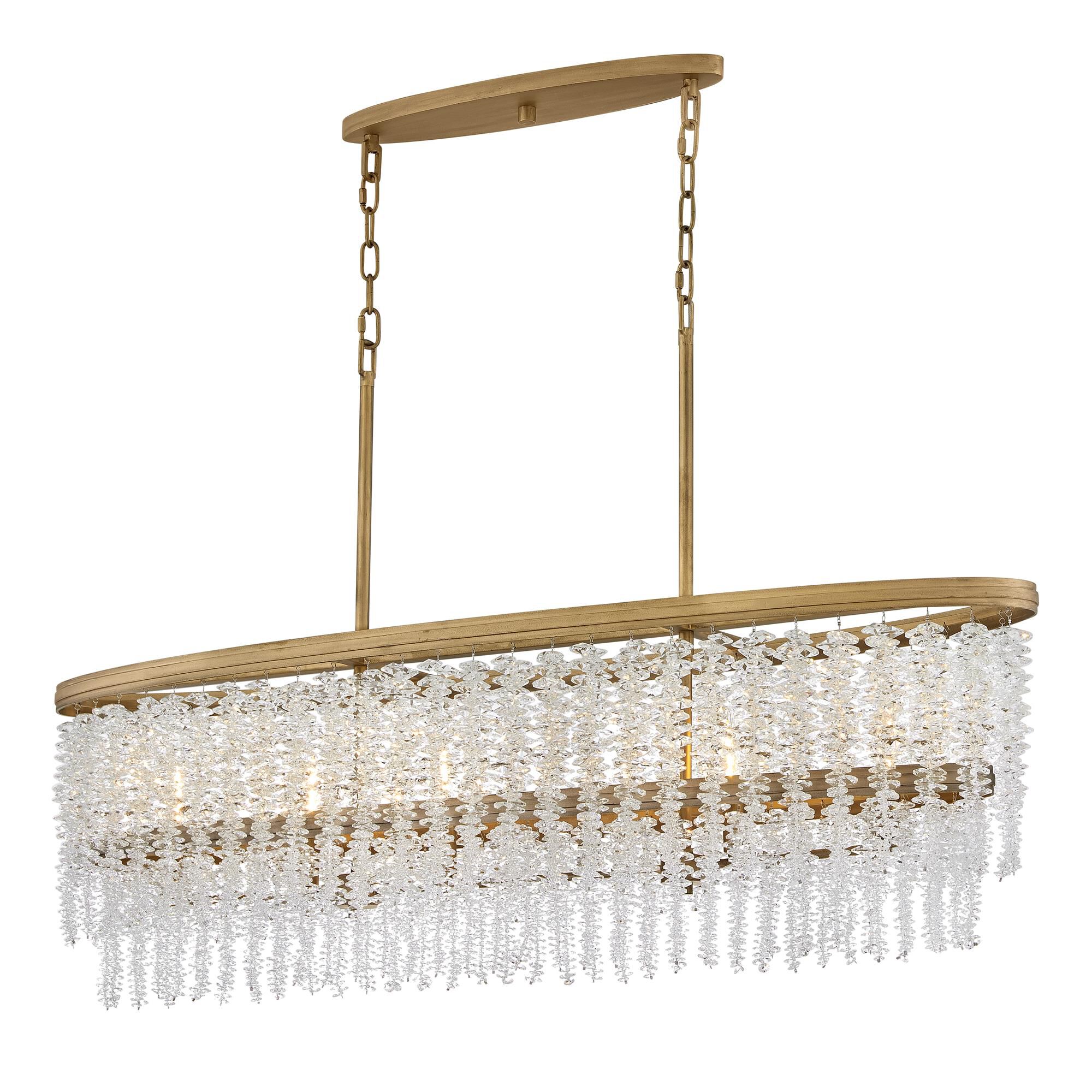 Rubina Medium Linear Chandelier,