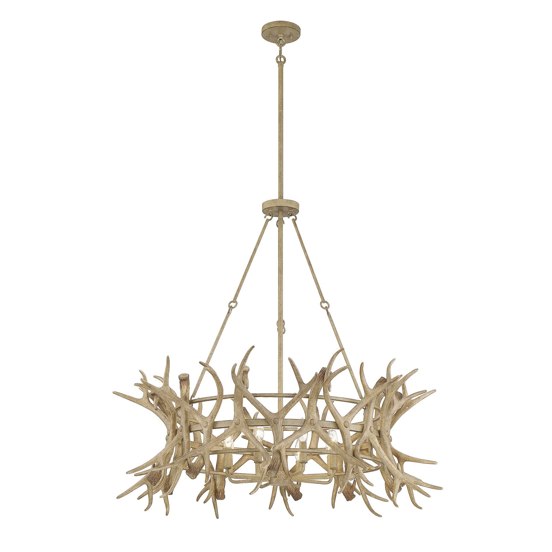 Daniels 40 Inch 8 Light Chandelier by Savoy House