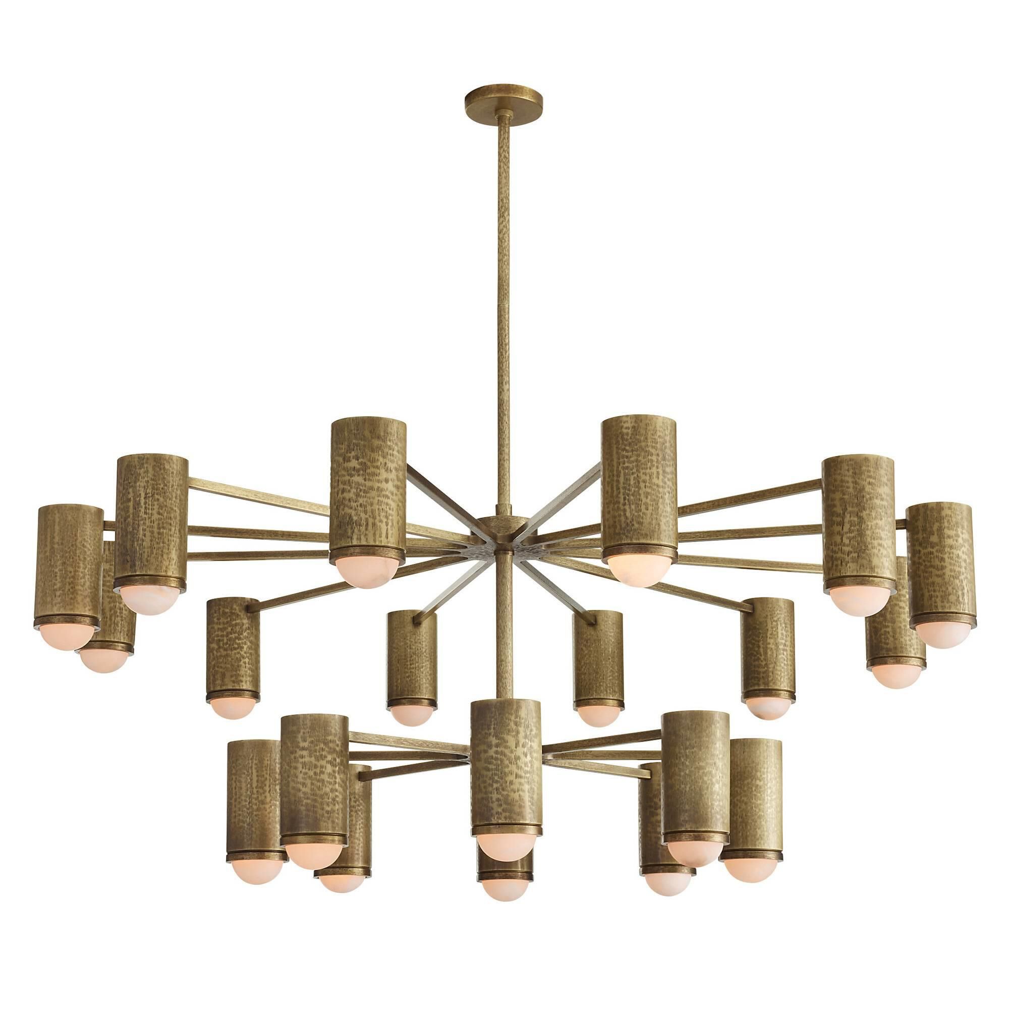 Shown in Antique Brass and White finish