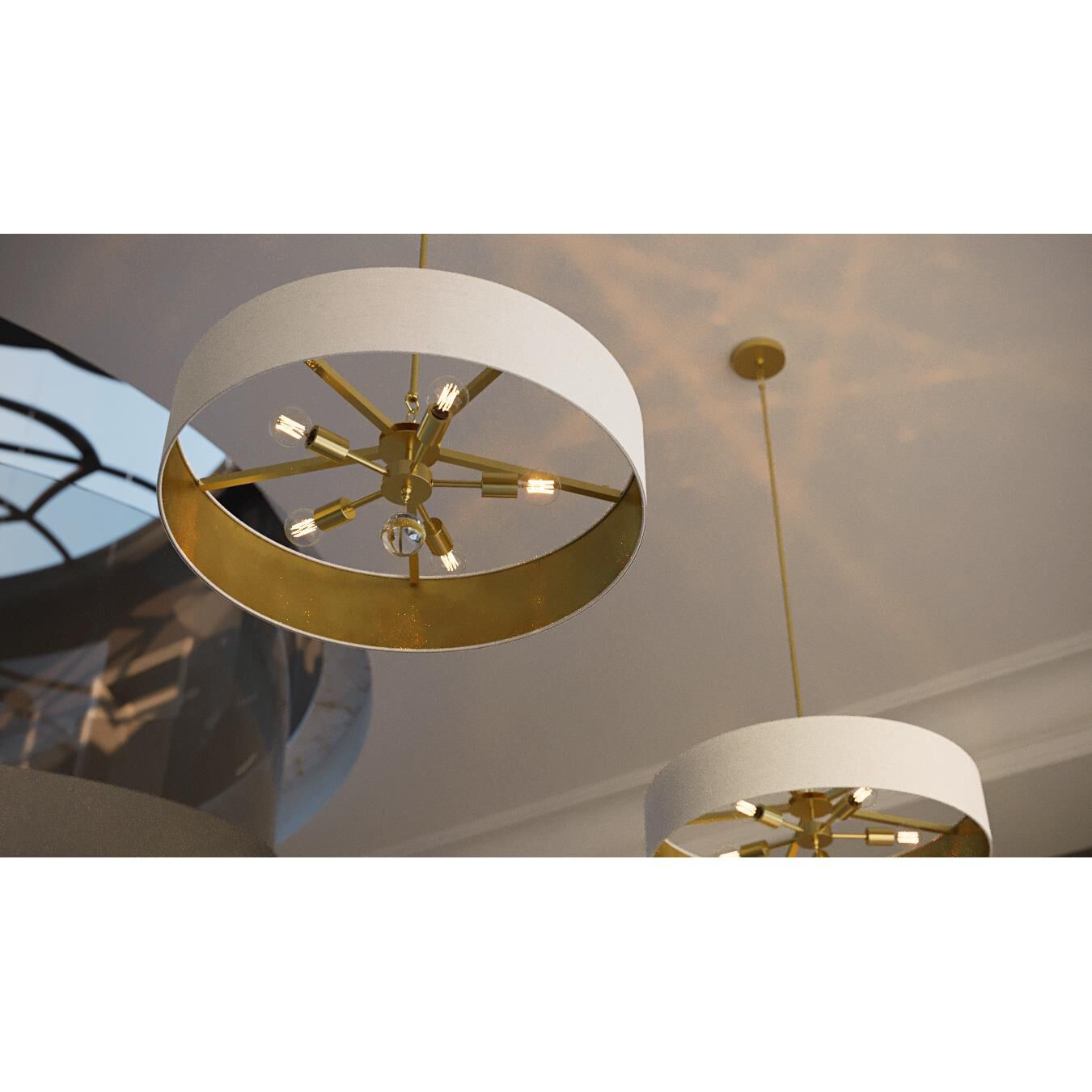 Celine 30 Inch Chandelier by AFX Lighting