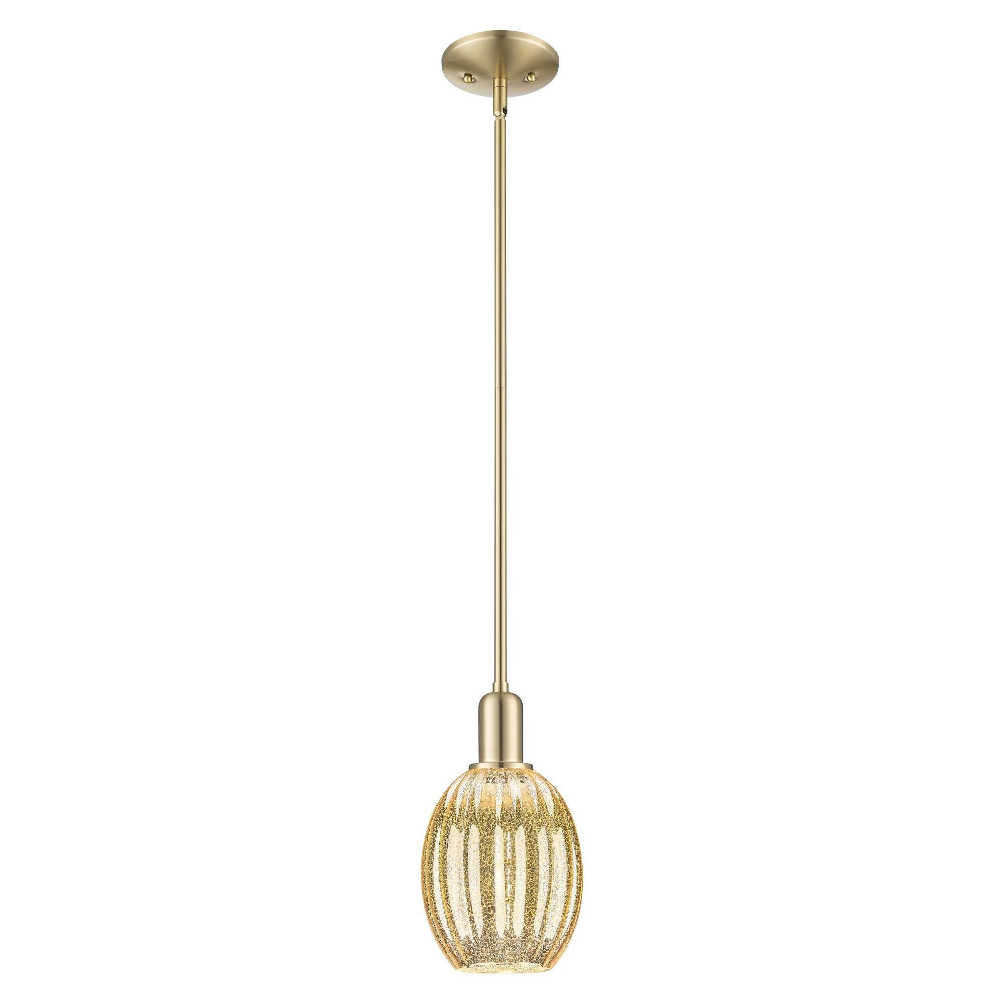 Shown in Champagne Bronze finish and Mercury glass