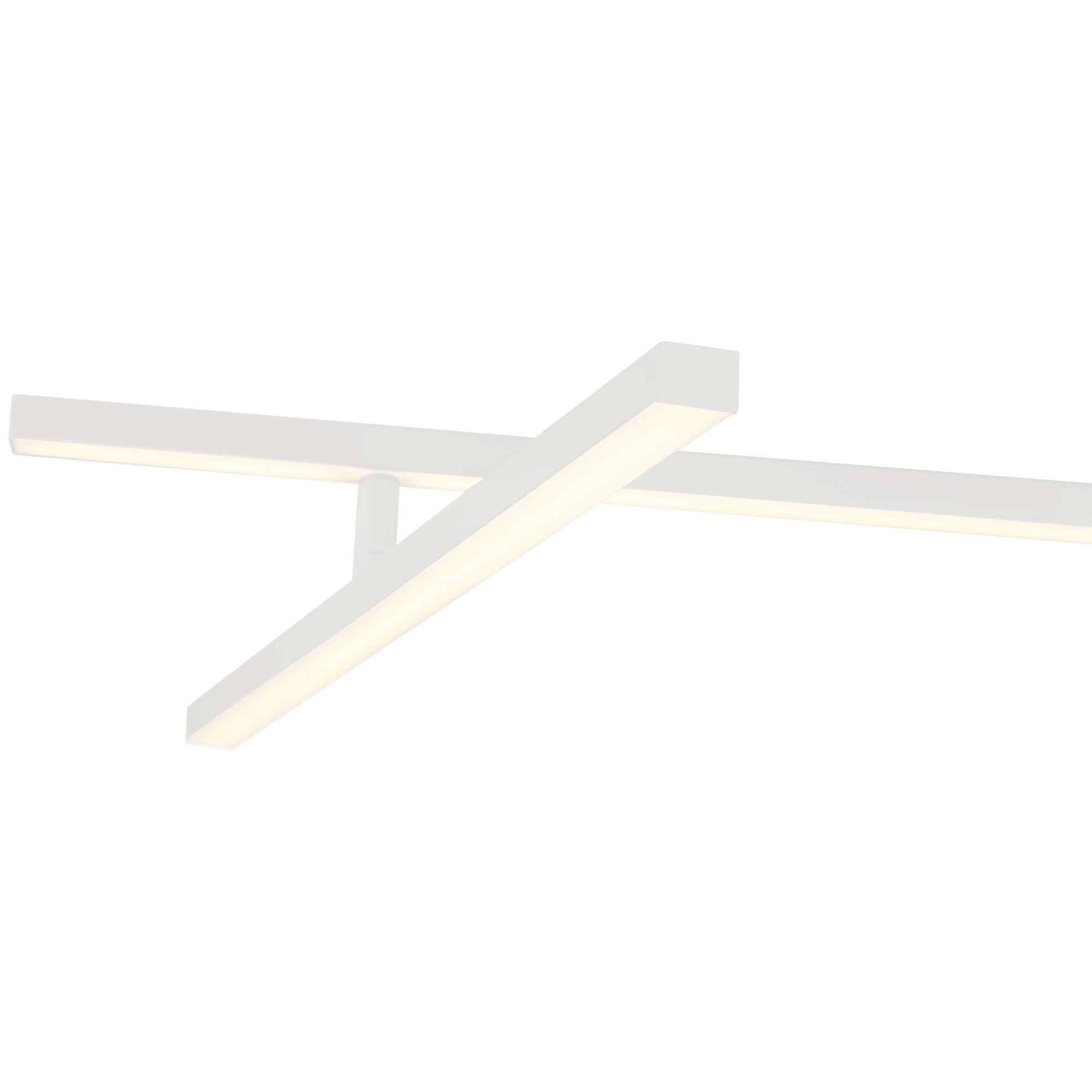 Duo 45 Inch 1 Light LED Semi Flush Mount by Access Lighting