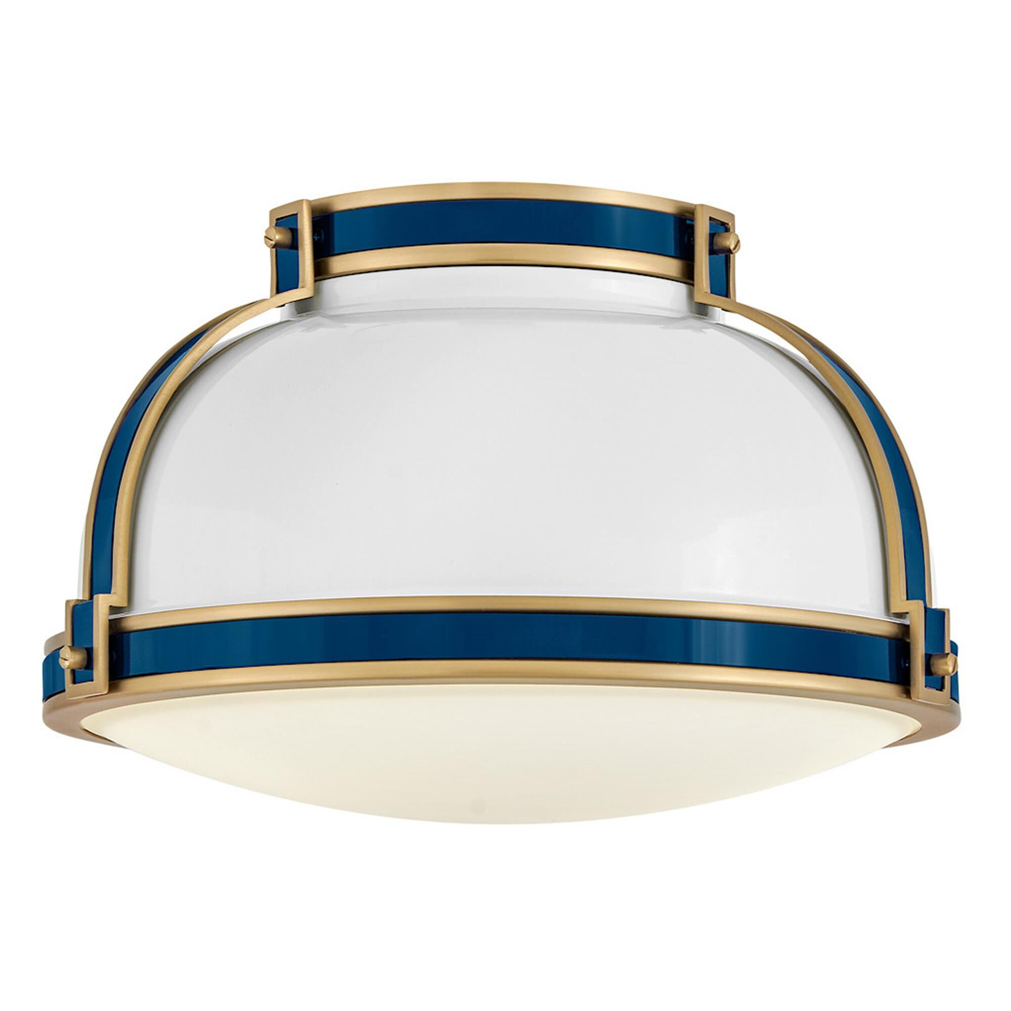 Barton 14 Inch 2 Light Flush Mount,