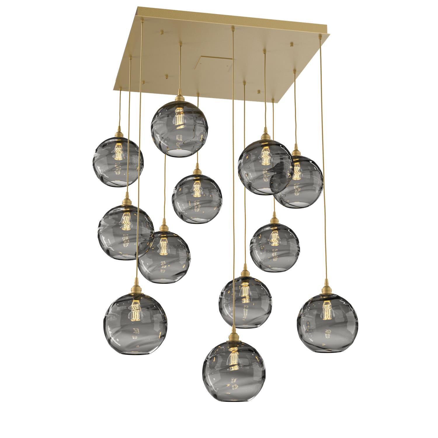 Terra 36 Inch 12 Light Multi Light Pendant by Hammerton Studio