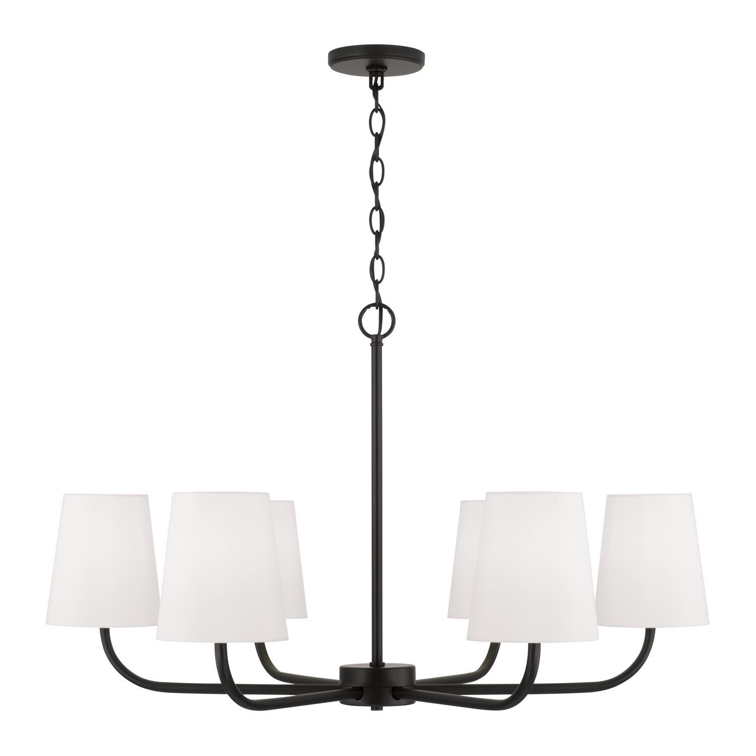Brody 34 Inch 6 Light Chandelier | Capitol Lighting