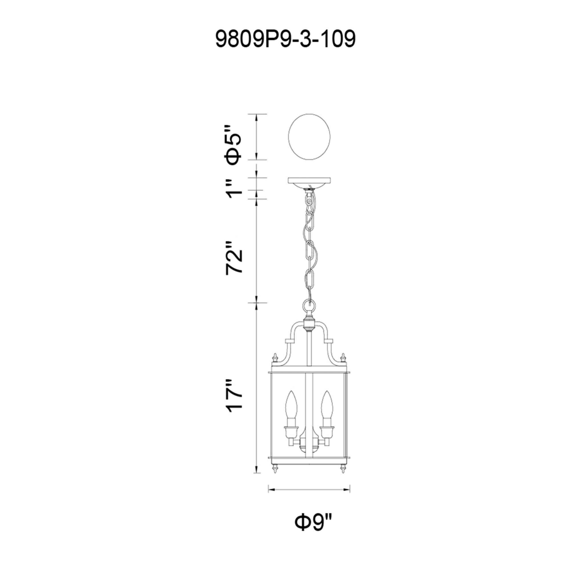 Desire 9 Inch Mini Pendant by CWI Lighting