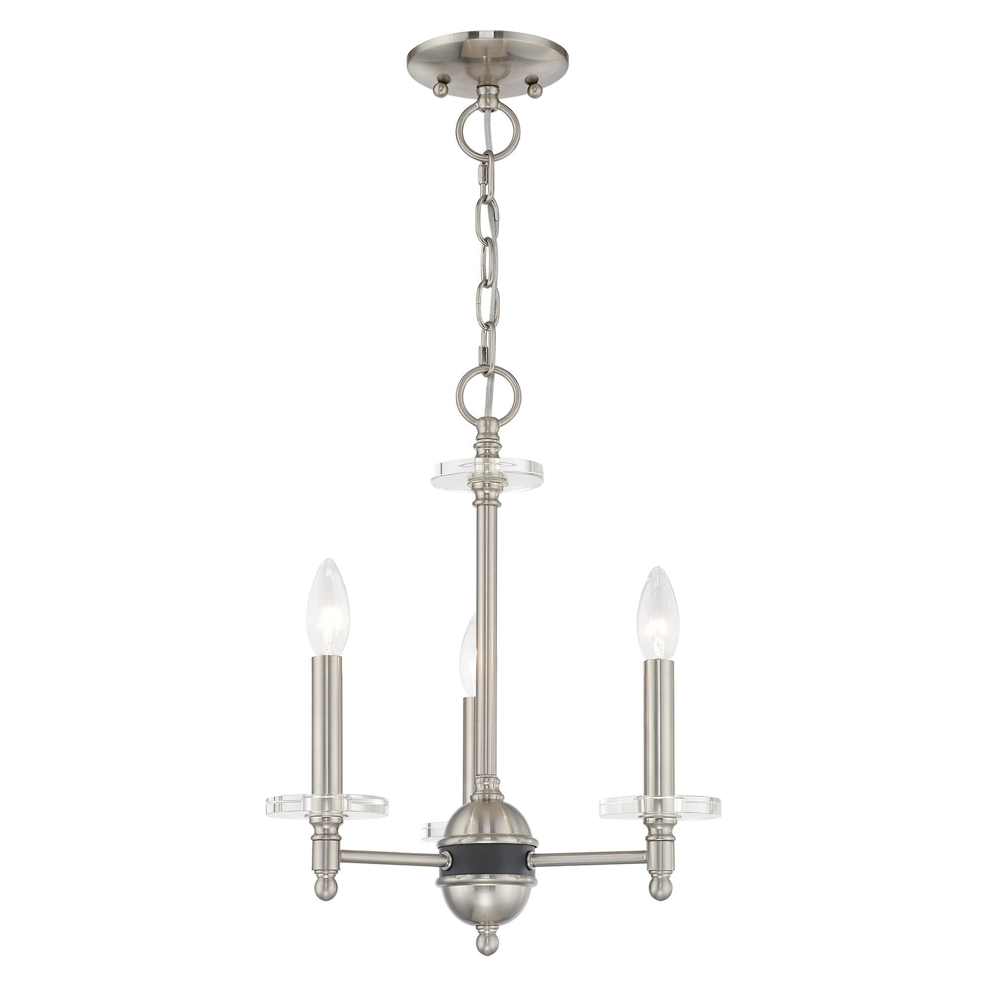 Bancroft 3 Light Mini Chandelier by Livex Lighting