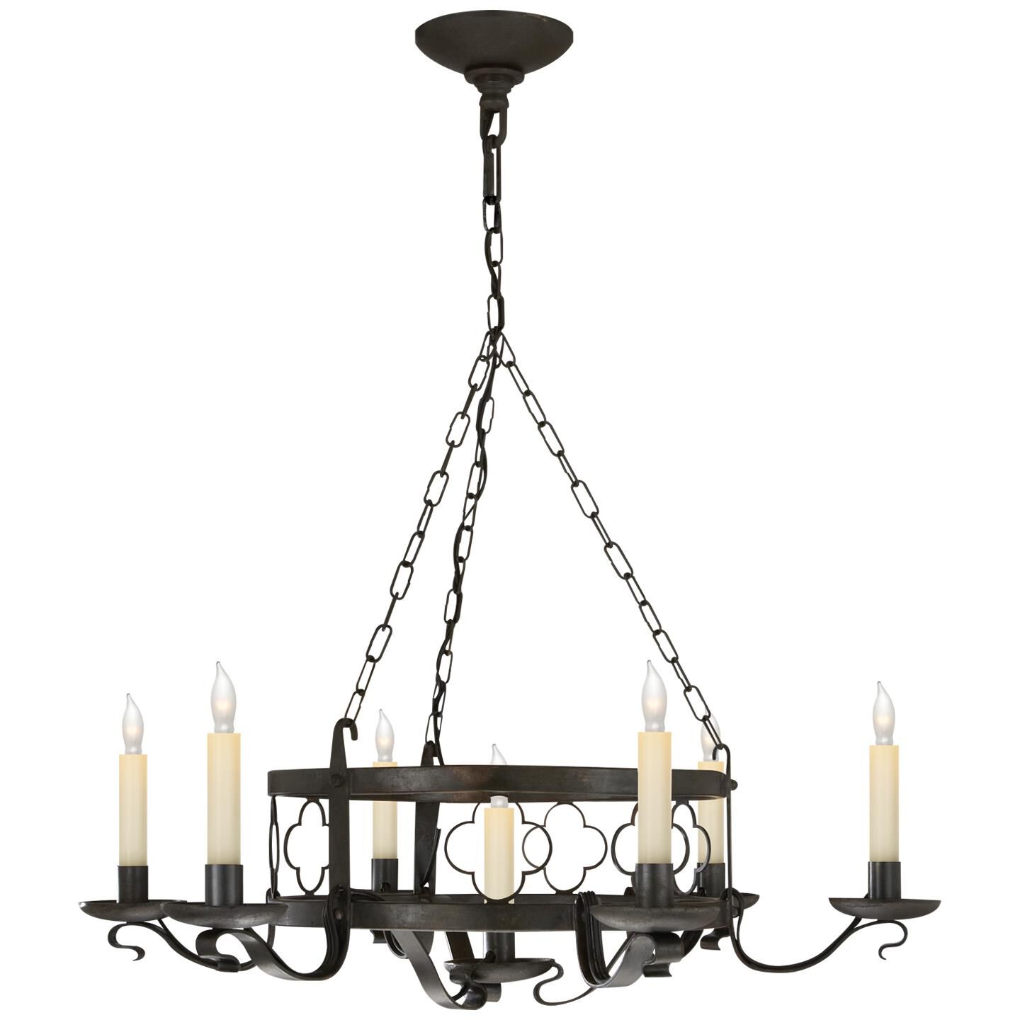 Shown in Aged Iron finish and Chsnp  Sold Separately shade 