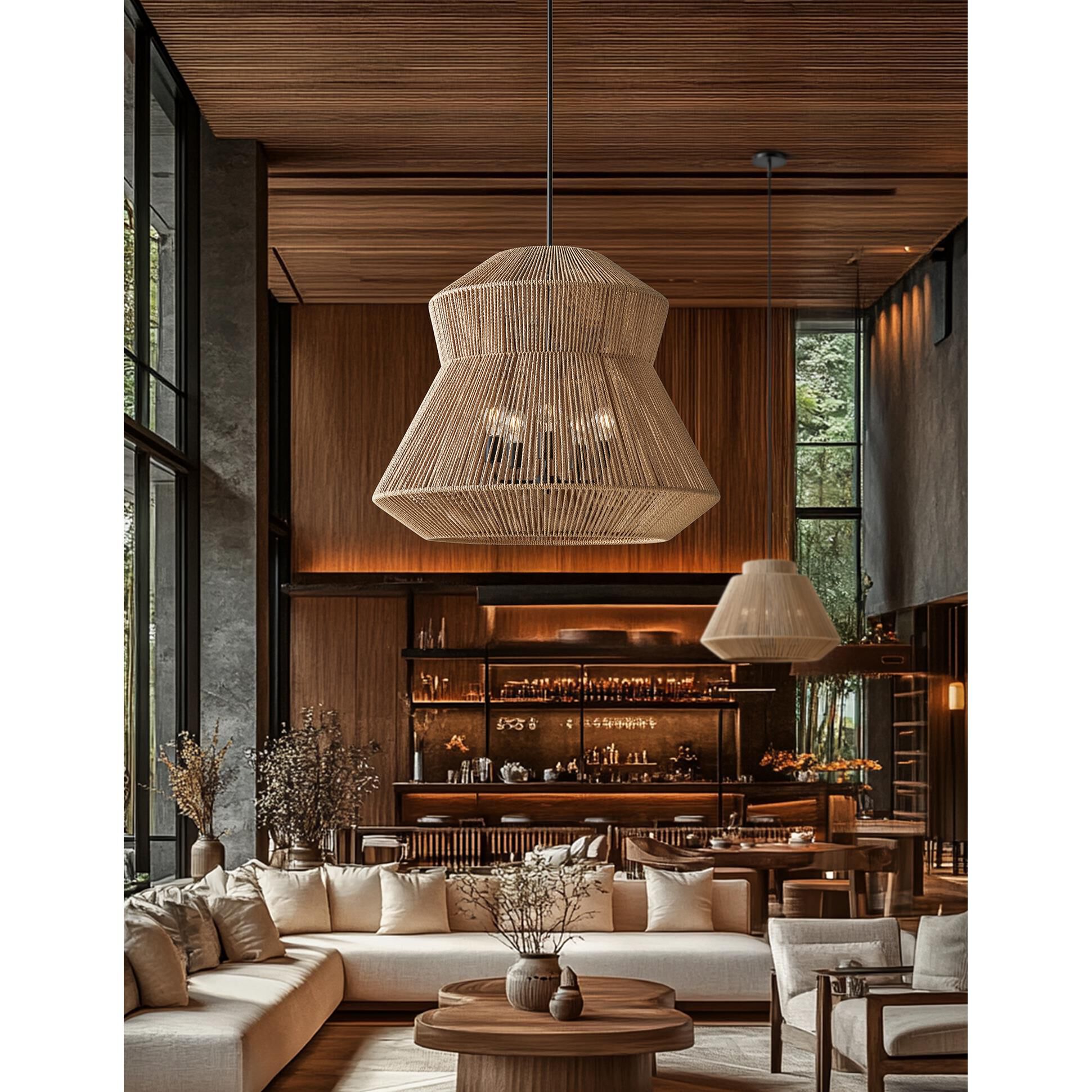 Eco 24 Inch Large Pendant by Justice Design Group