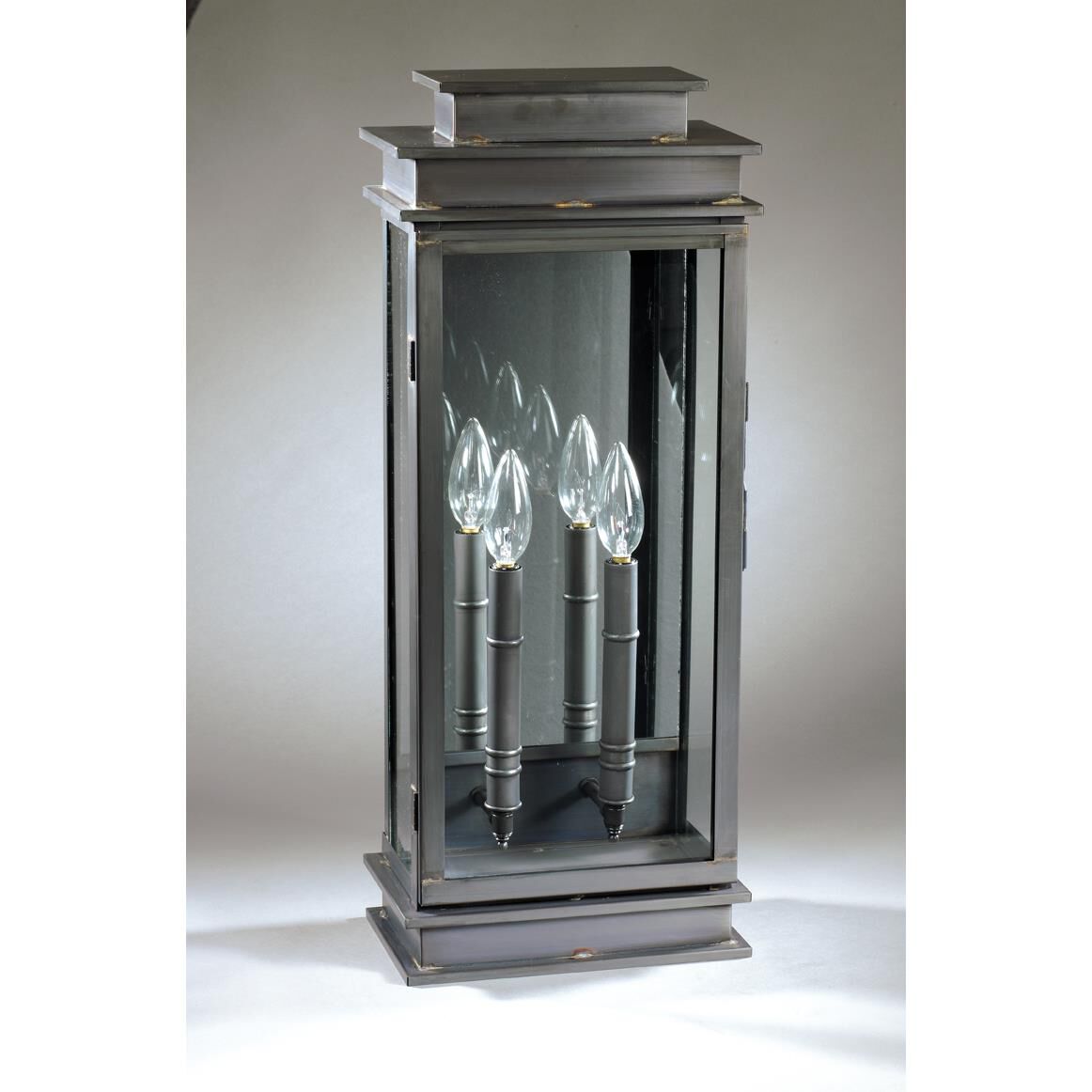 Empire 23 Inch Tall 2 Light Outdoor Wall Light by Northeast Lantern