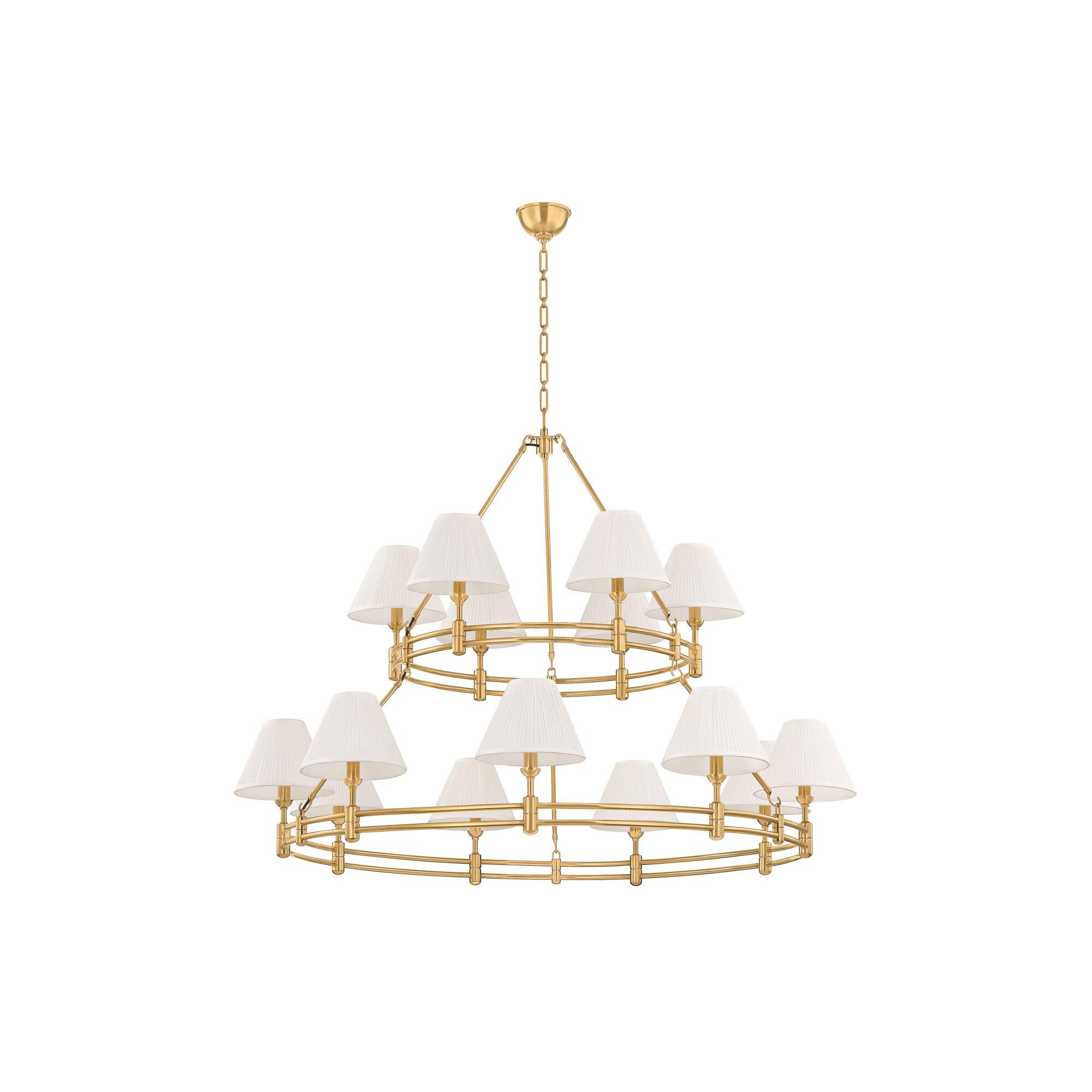 Mark D. Sikes Howard 50 Inch Chandelier by Hudson Valley Lighting