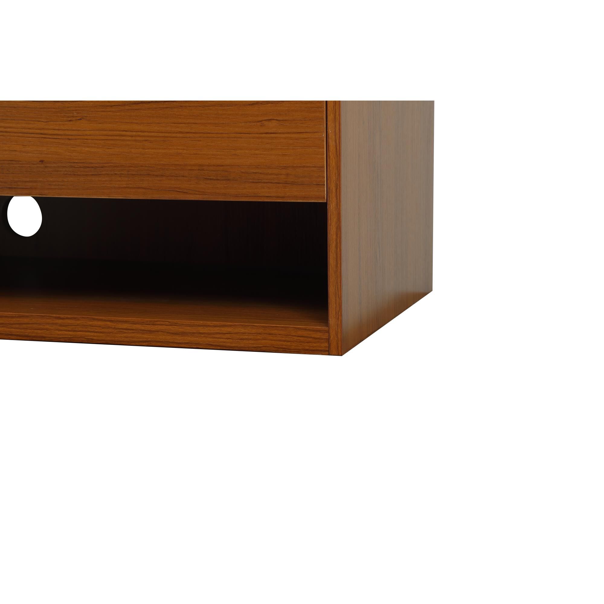 Shown in Teak finish