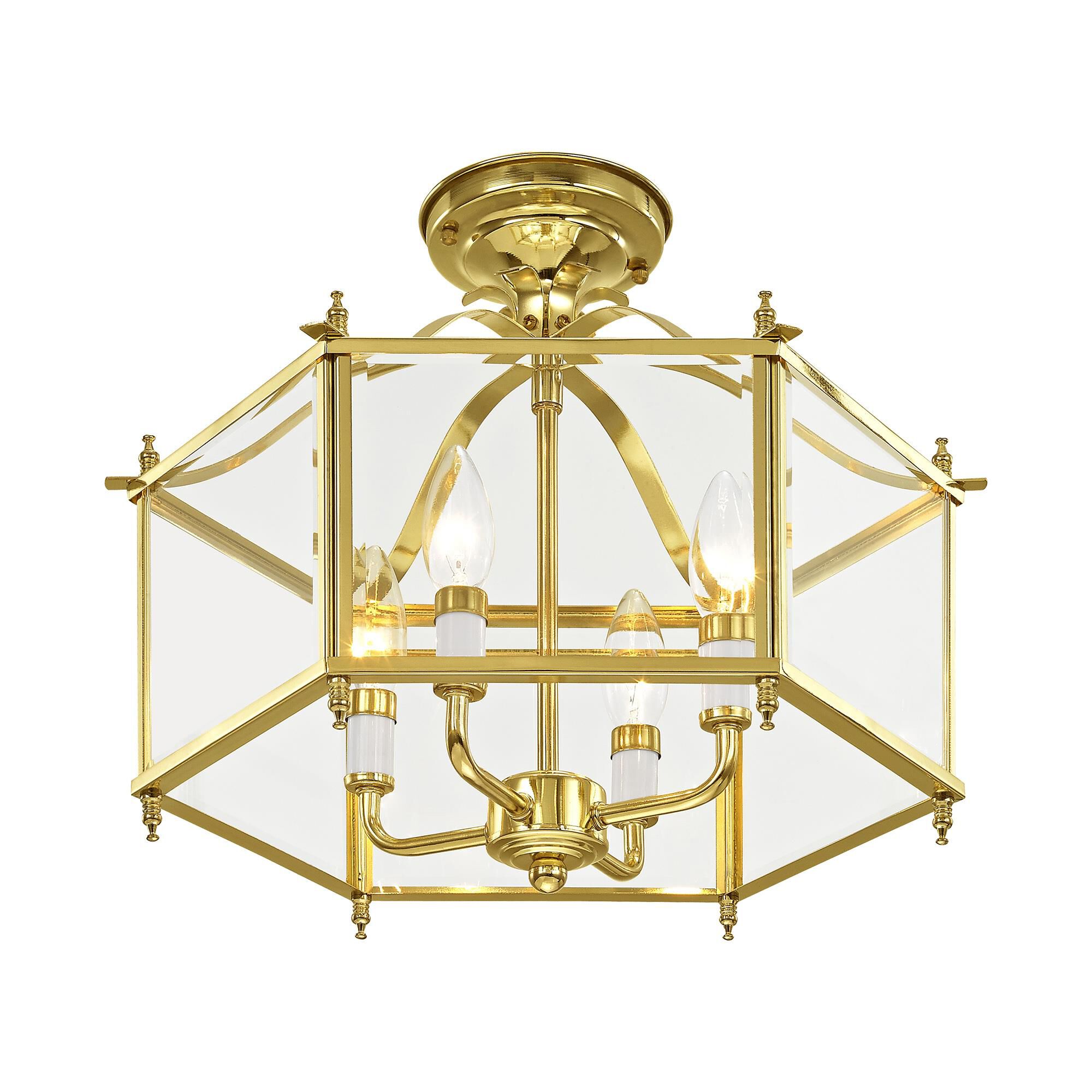 Shown in Polished Brass finish