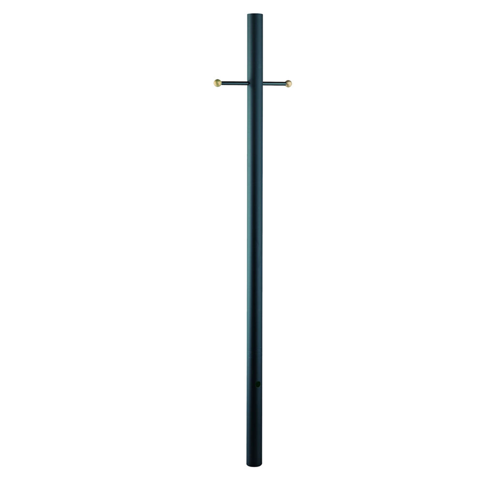 Shown in Matte Black finish and -- glass and -- shade