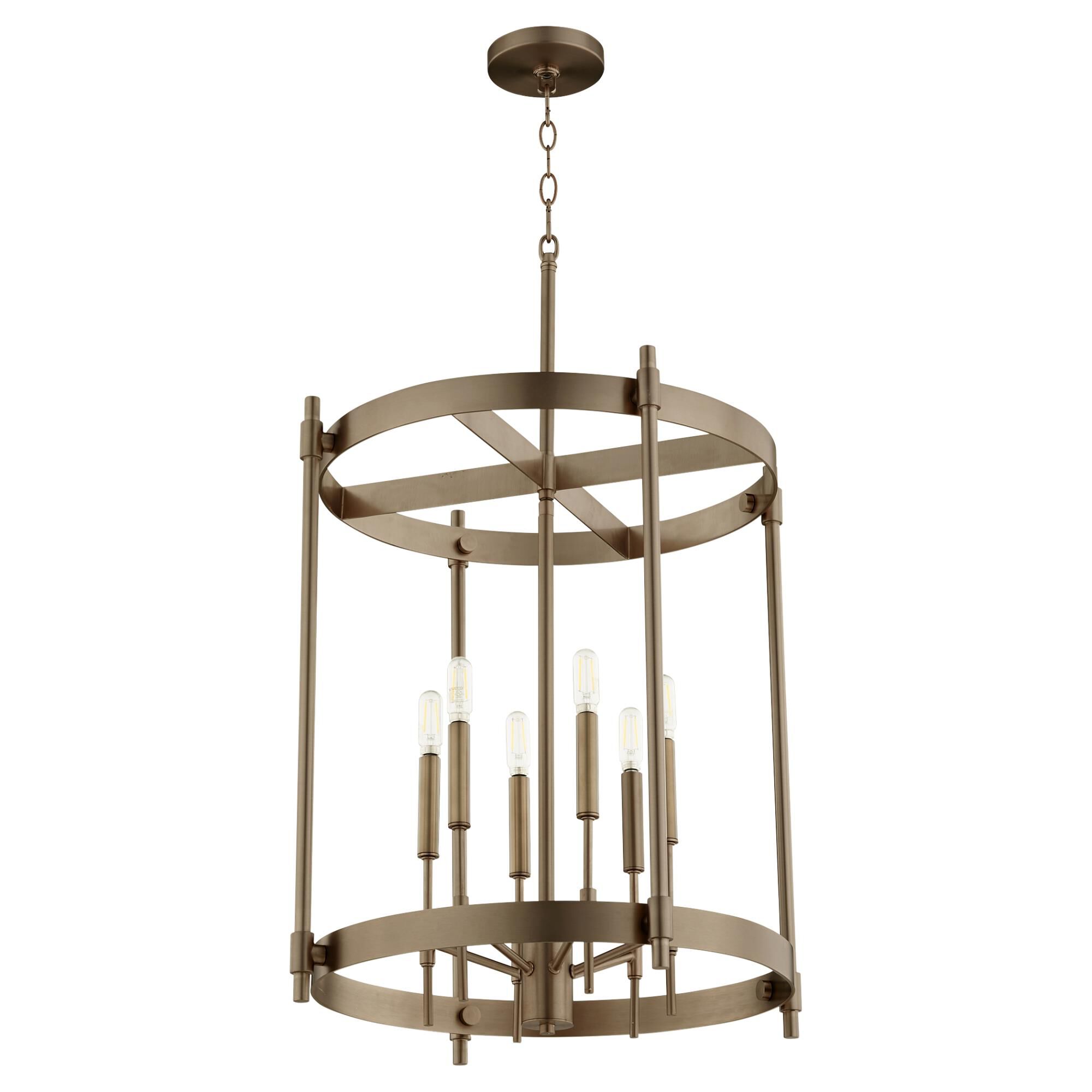 Hamilton 24 Inch Cage Pendant by Quorum International