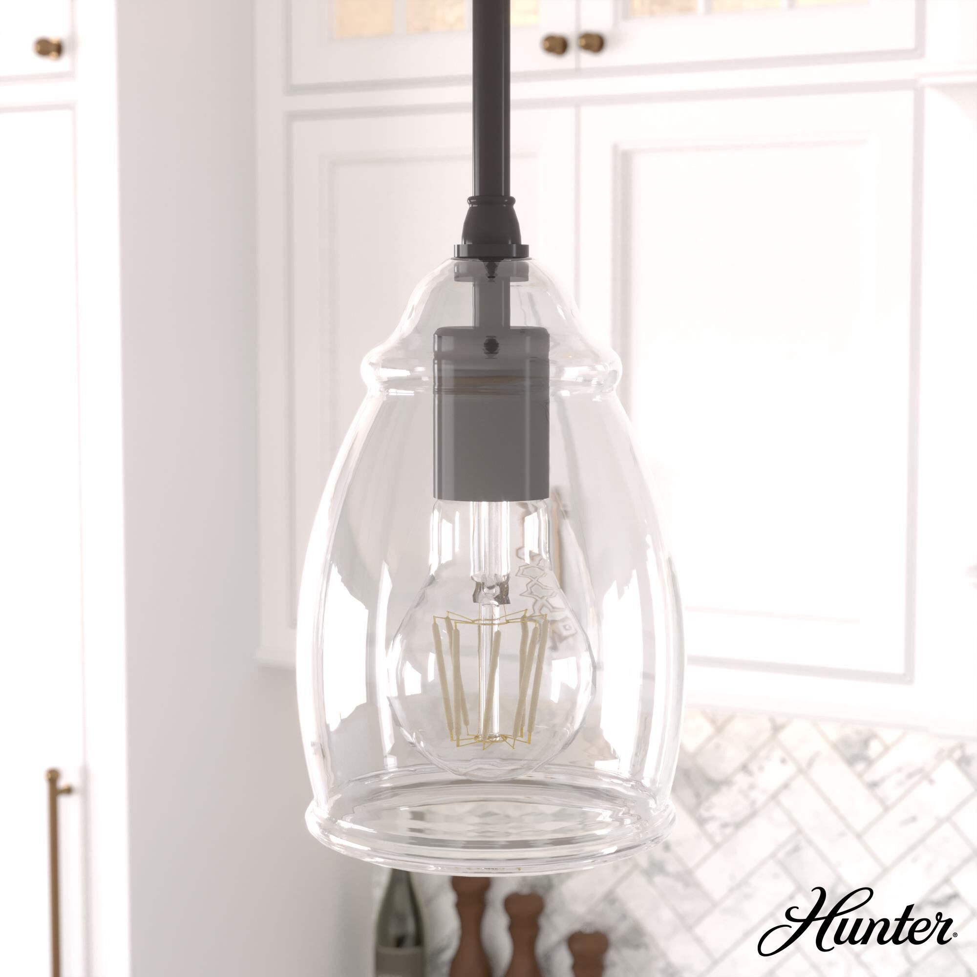 Hunter Fan Dunshire 12 Inch Mini Pendant