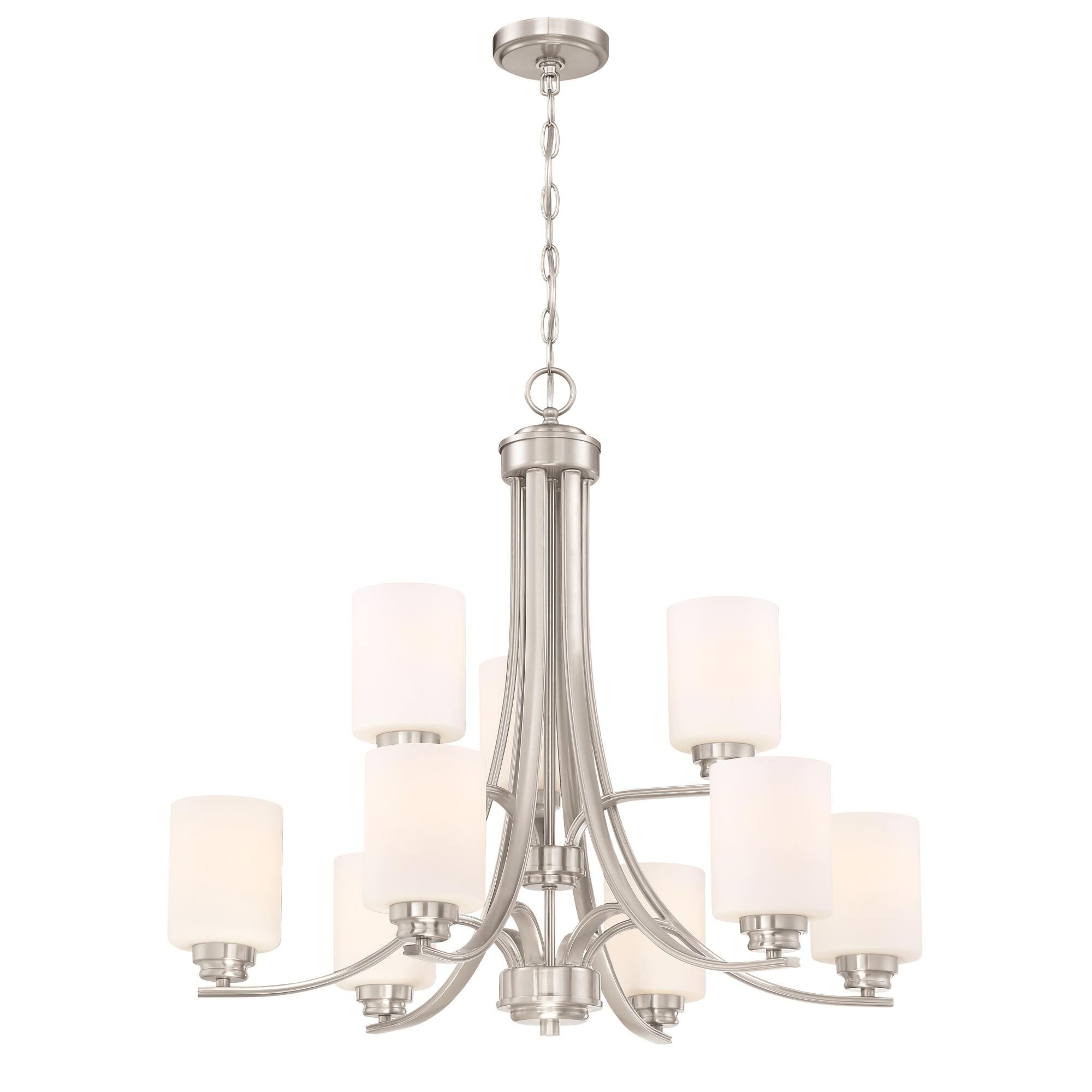 Bolden 29 Inch 9 Light Chandelier by Craftmade