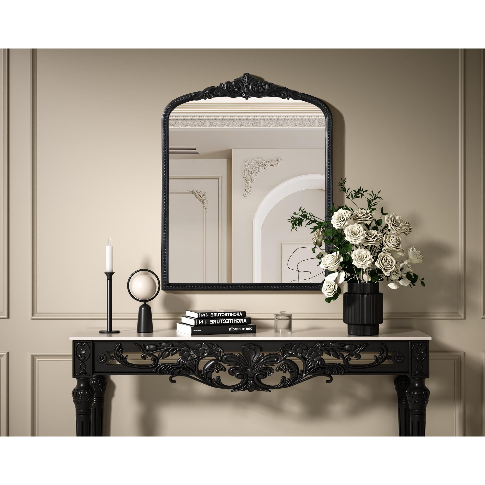 Naomi 42 Inch Decorative Mirror by Elegant Decor