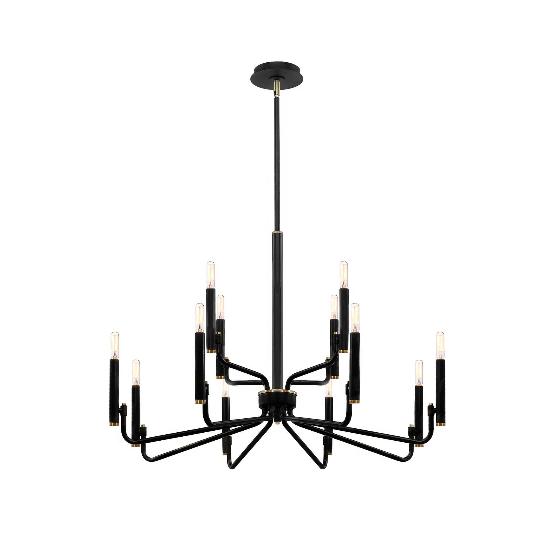 Bedford 32 Inch Chandelier by Justice Design Group
