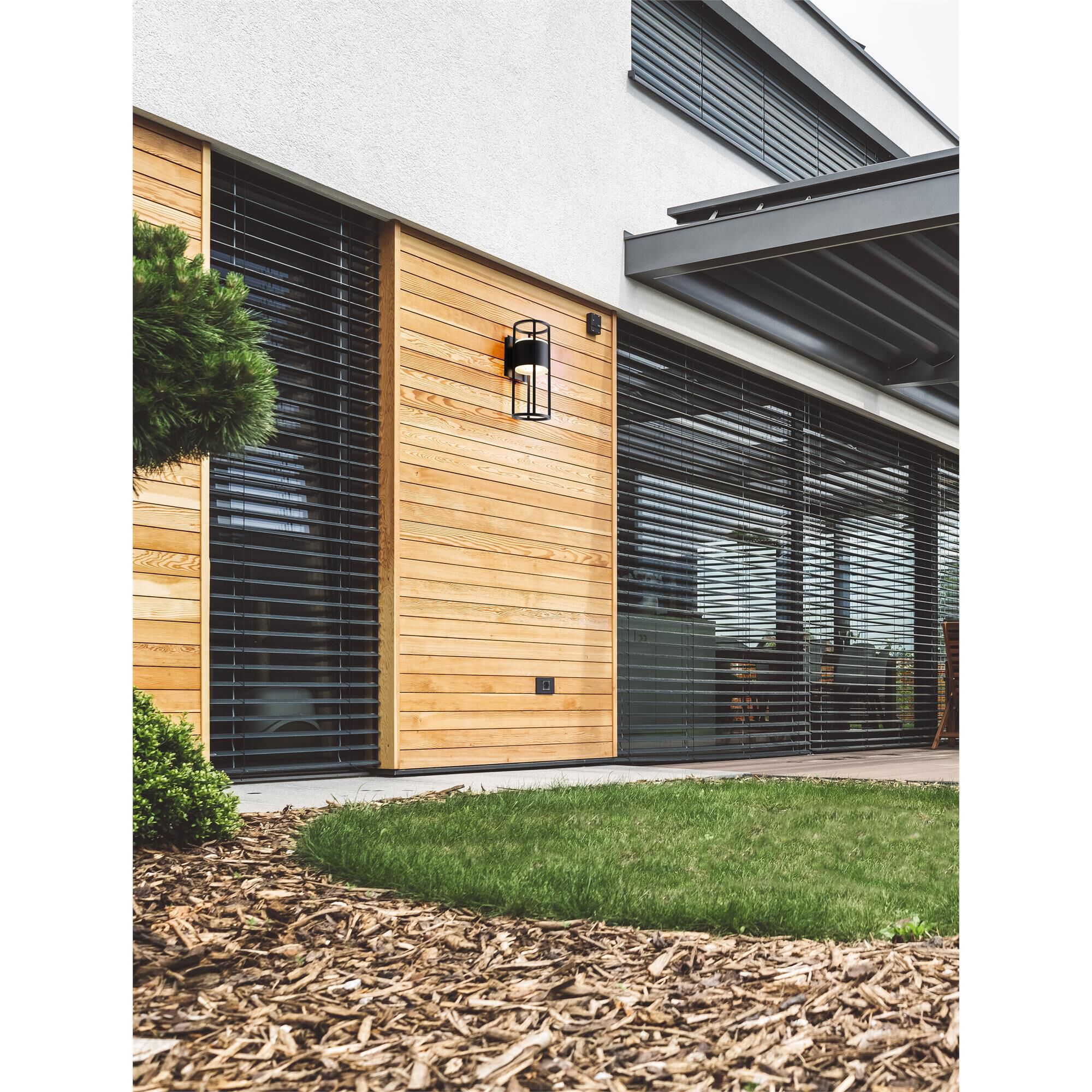 Shown in Black finish and Etched glass