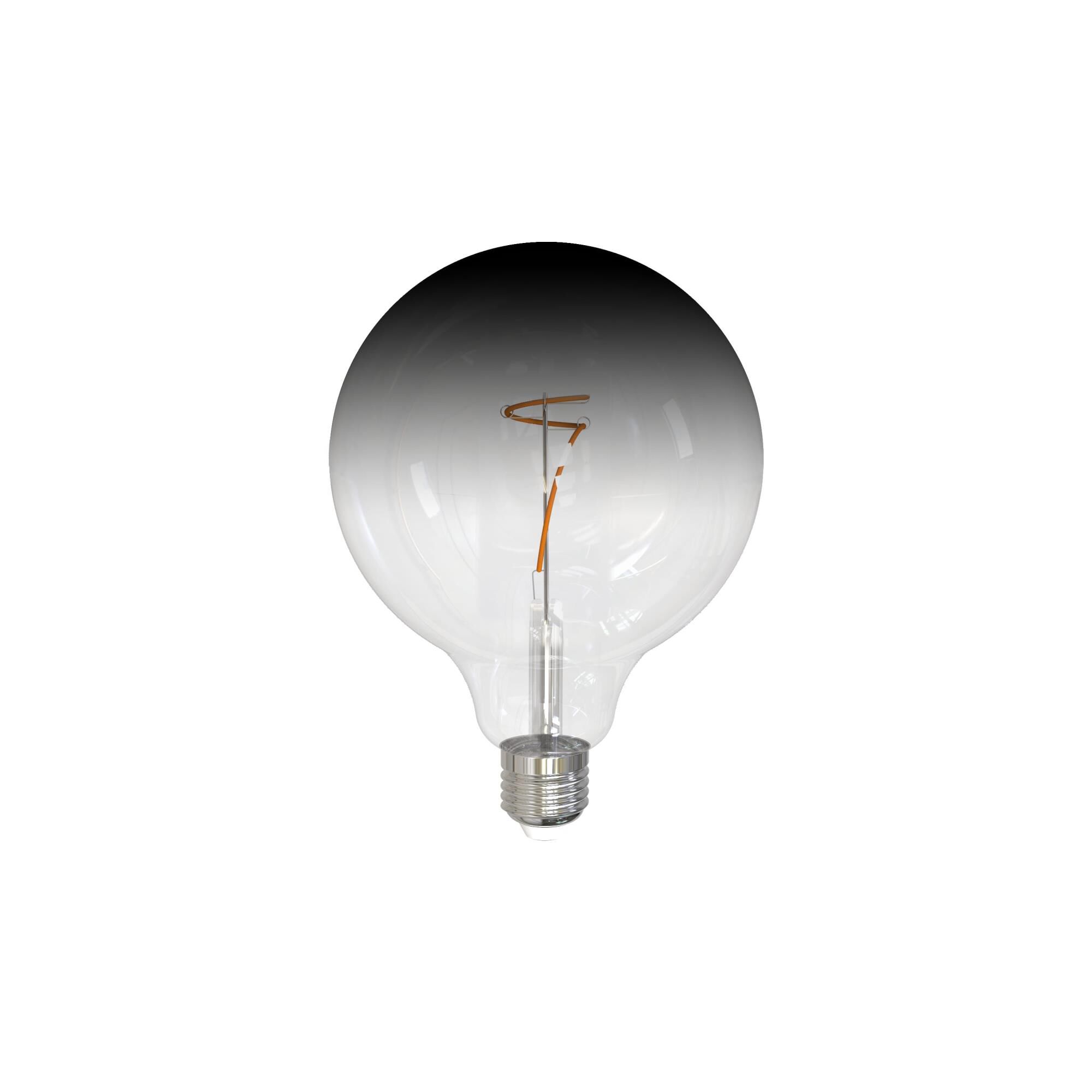 Clear Smoke G40 Base E26 3000K LED Light Bulb,