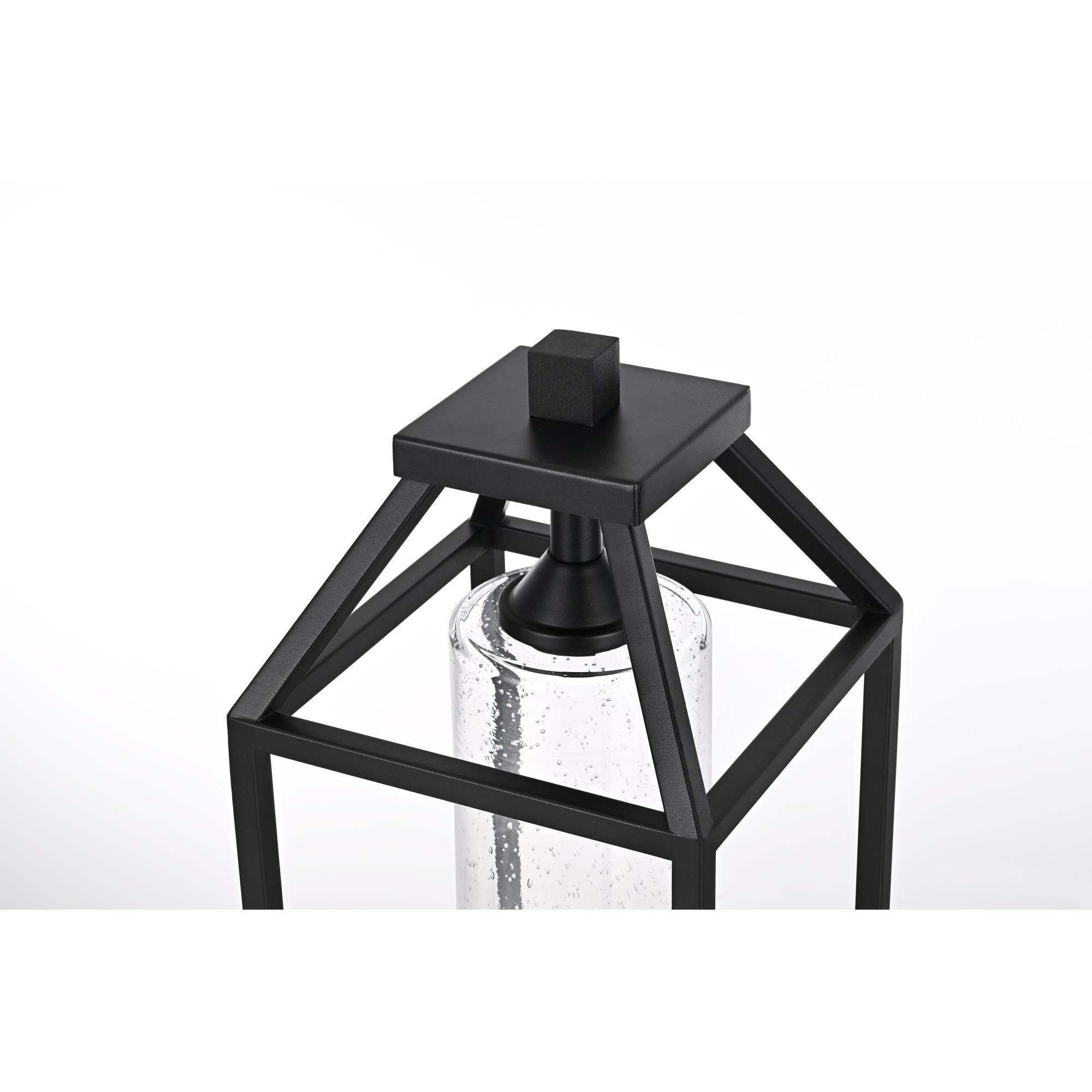 Zora 21 Inch Outdoor Post Lamp by Elegant Lighting