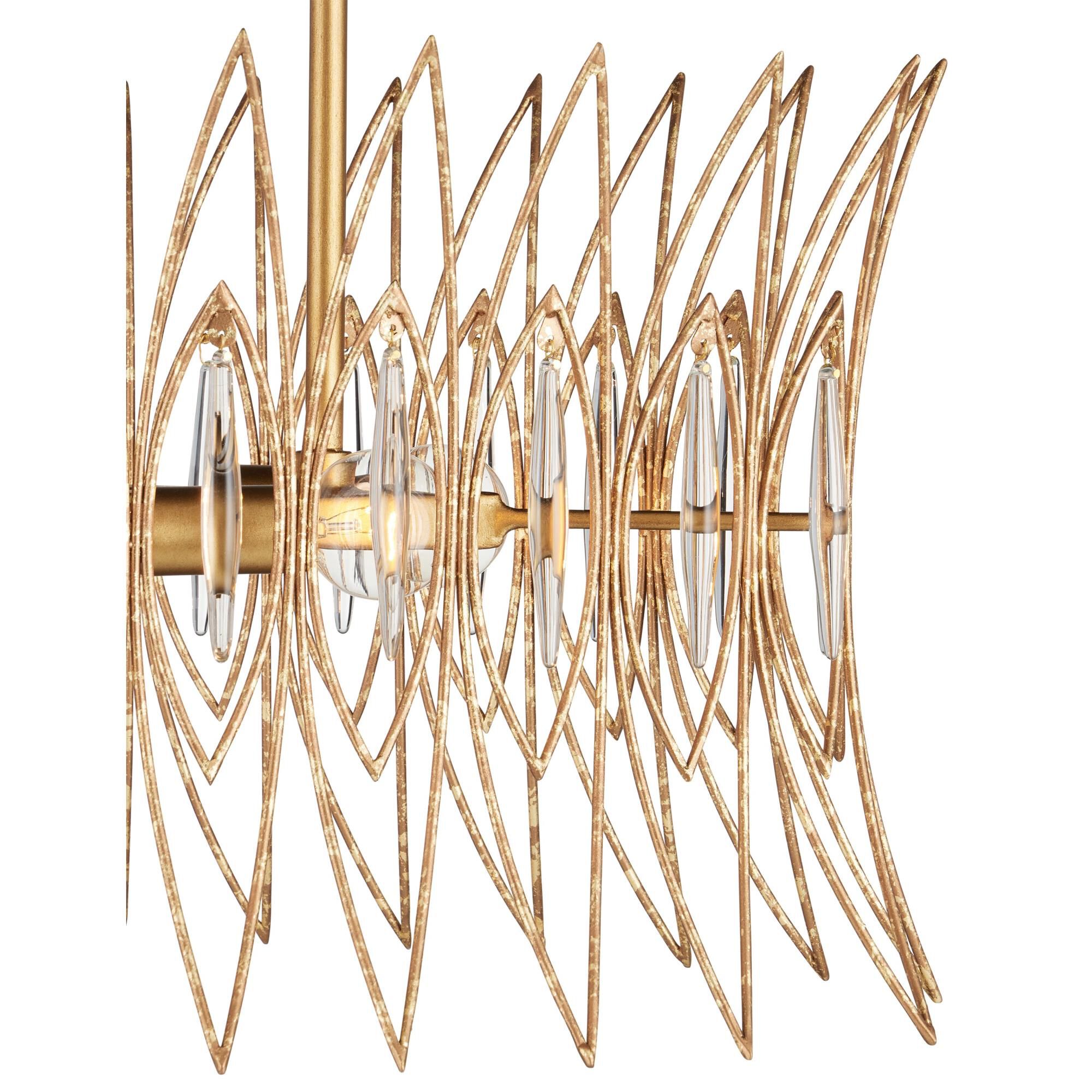 Shown in Clear and Luxor Gold finish