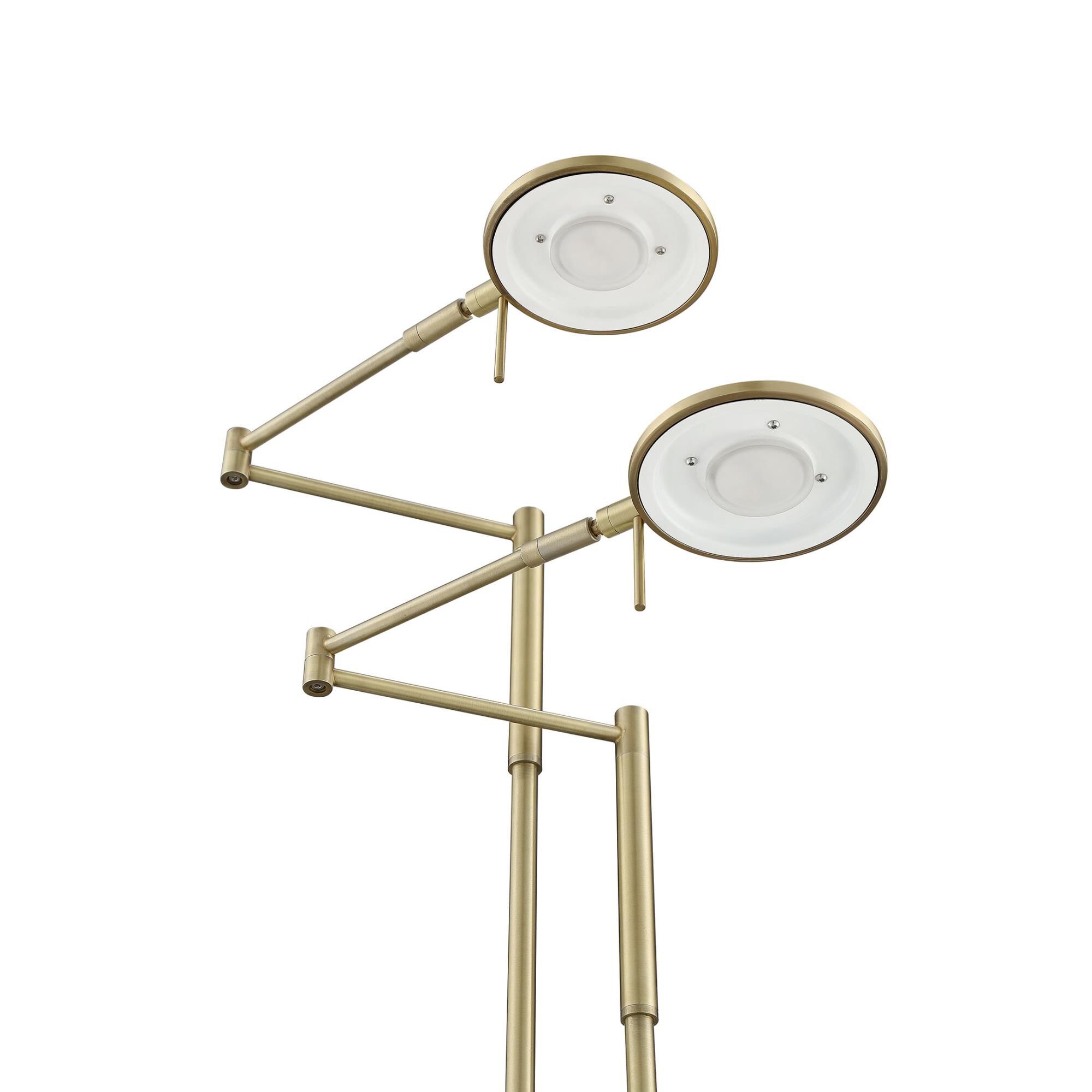 Dessau Turbo 40 Inch Floor Lamp by Arnsberg