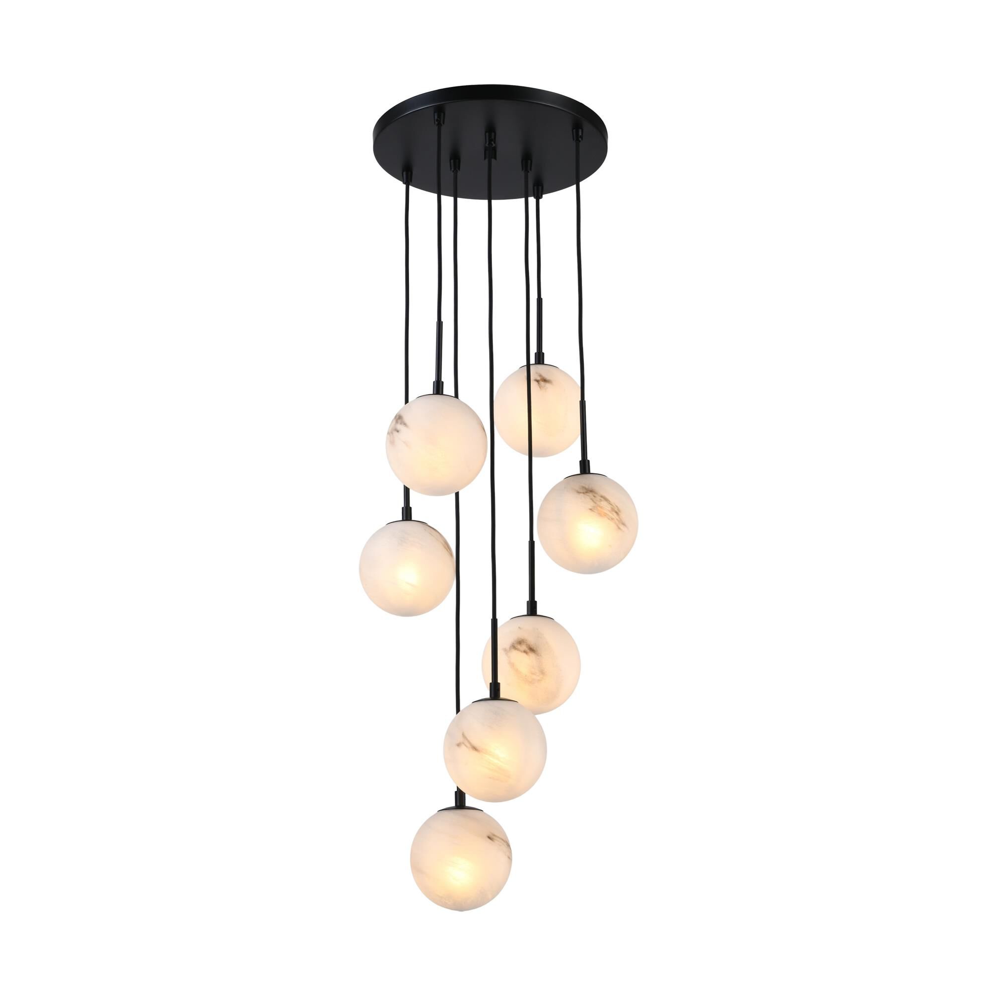 Nightfall 19 Inch Multi Light Pendant by Artcraft